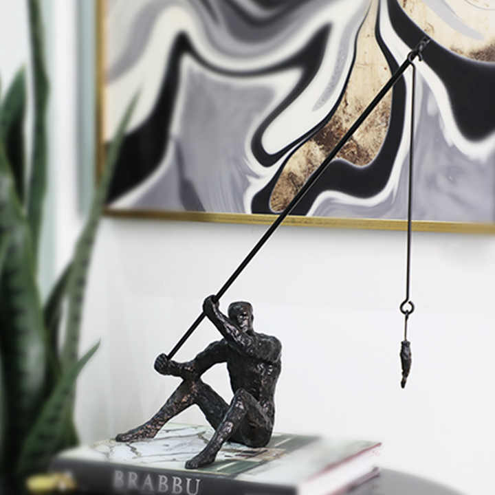 Fishermanâs Serenity Sculpture - Image 5
