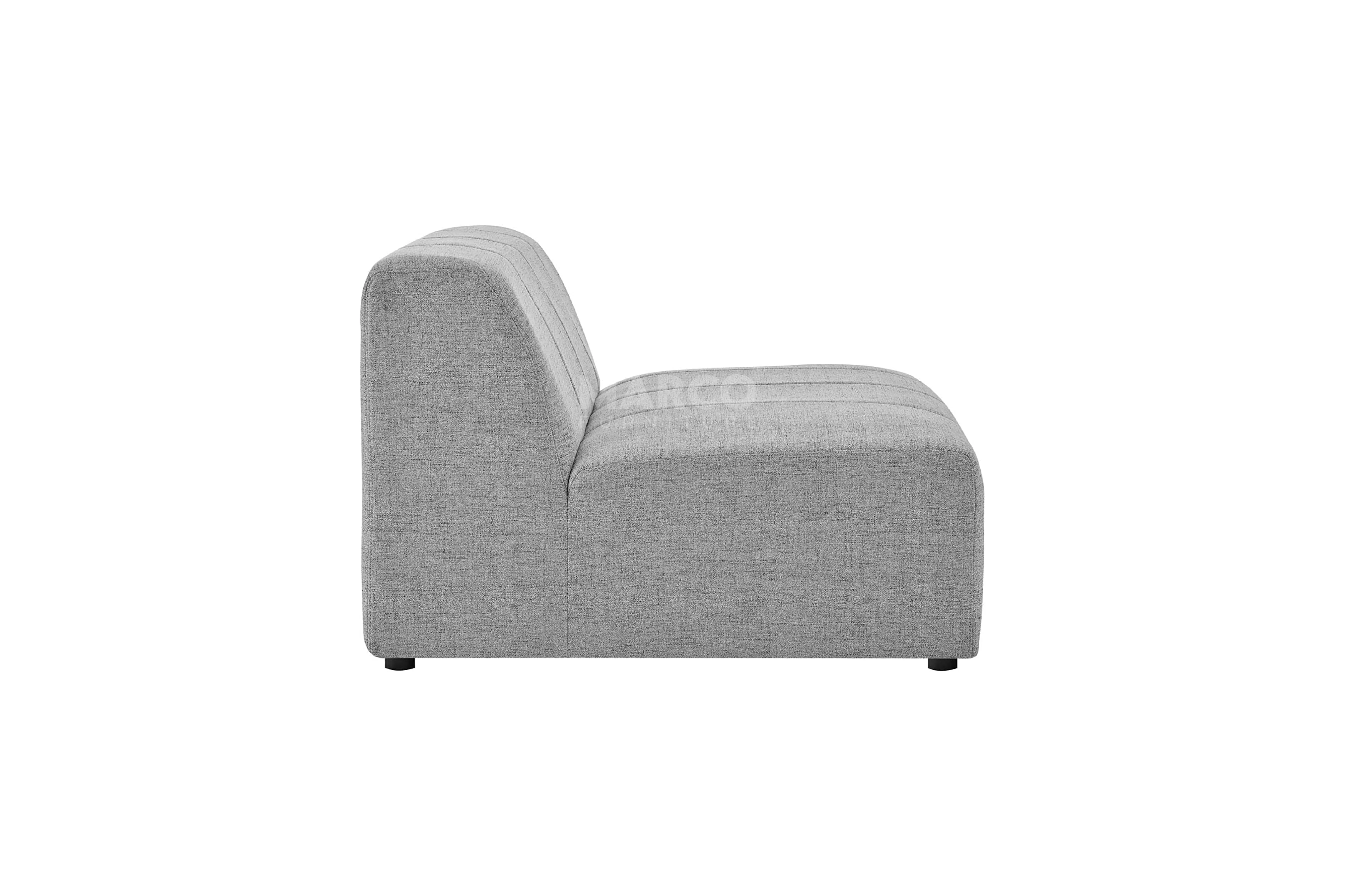Amsterdam Modular Corner Lounge - Contemporary Fabric Sectional Sofa - Image 15