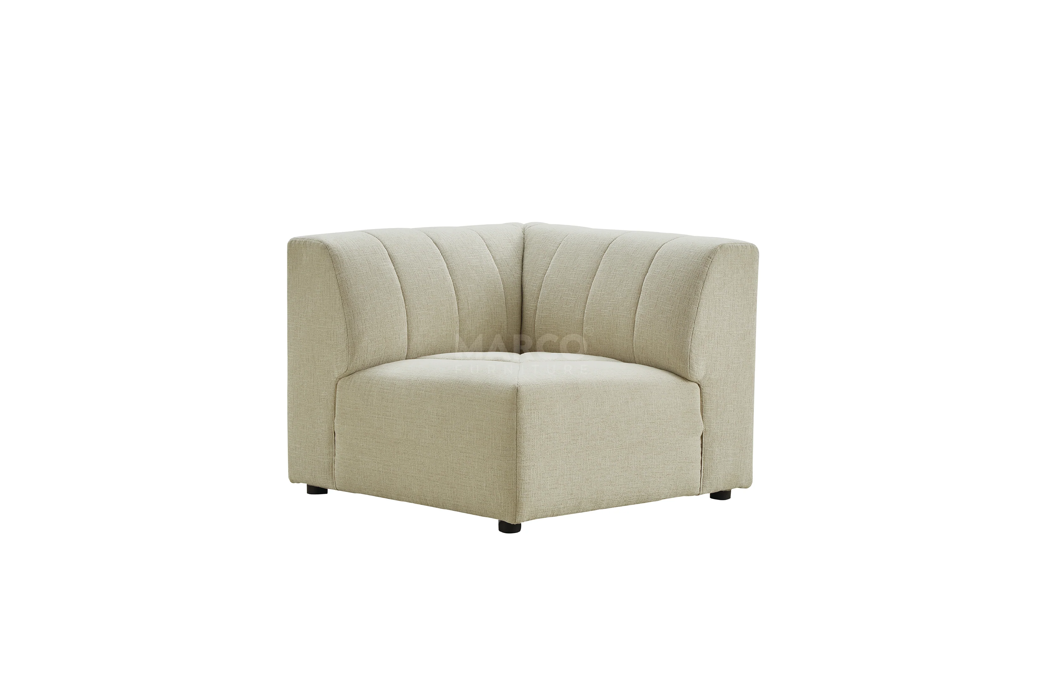 Amsterdam Modular Corner Lounge - Contemporary Fabric Sectional Sofa - Image 23