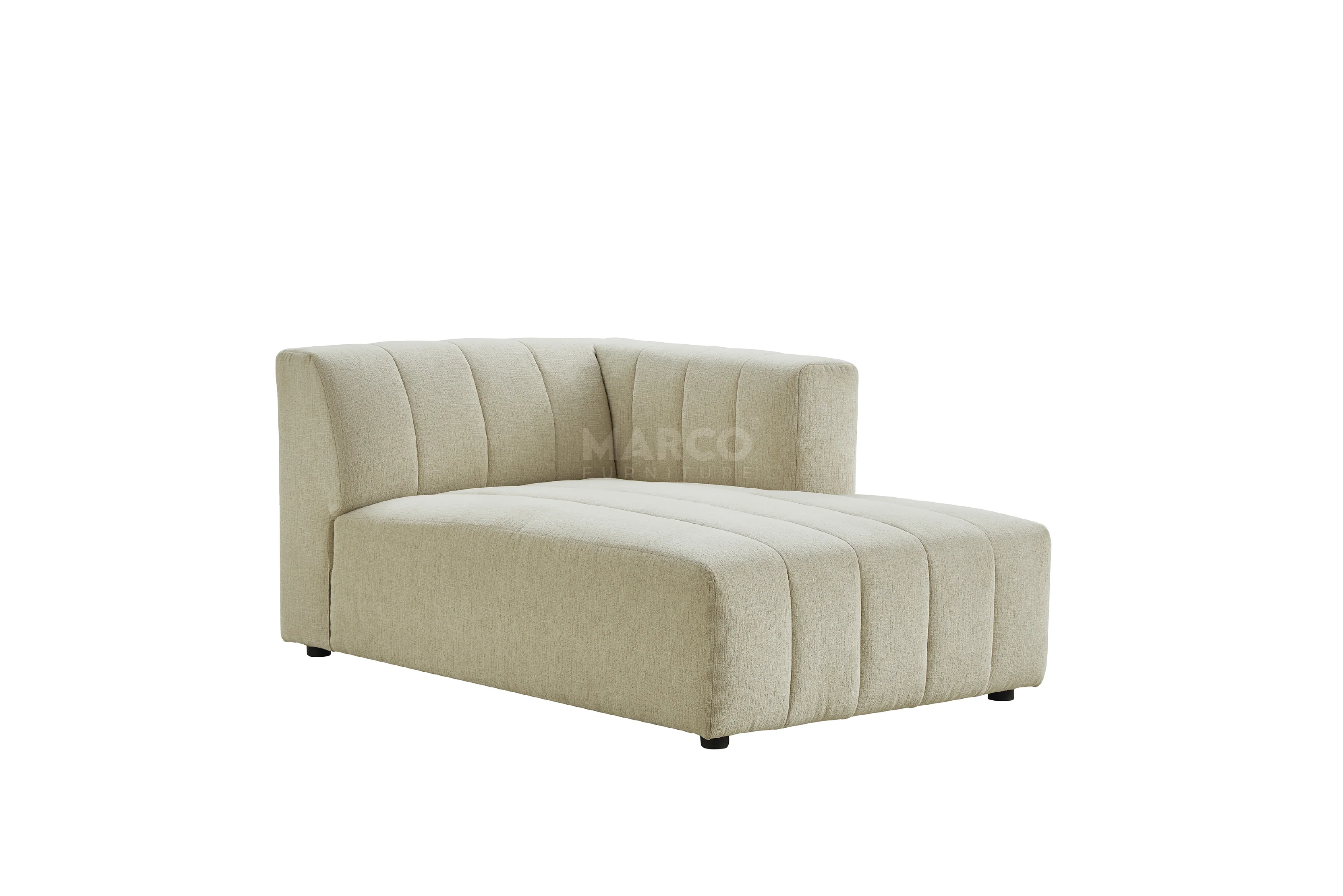 Amsterdam Modular Corner Lounge - Contemporary Fabric Sectional Sofa - Image 25