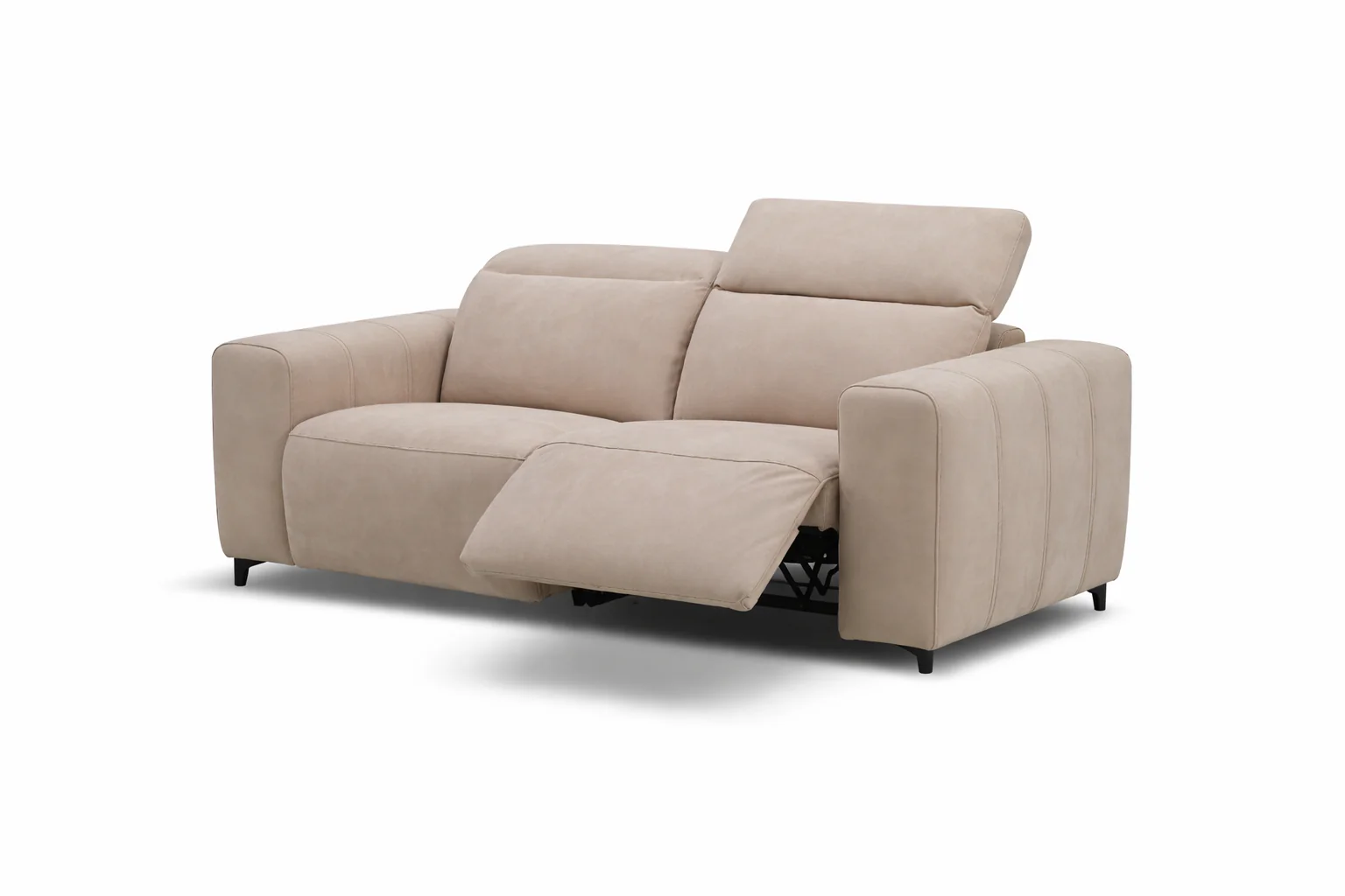 Arizona Leather Recliner Sofa with Chaise & Adjustable Headrests - Image 28