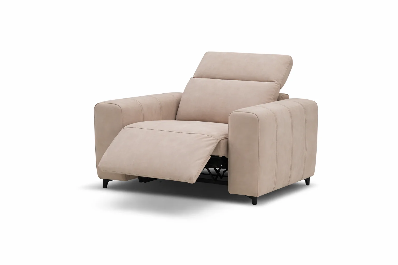 Arizona Leather Recliner Sofa with Chaise & Adjustable Headrests - Image 29