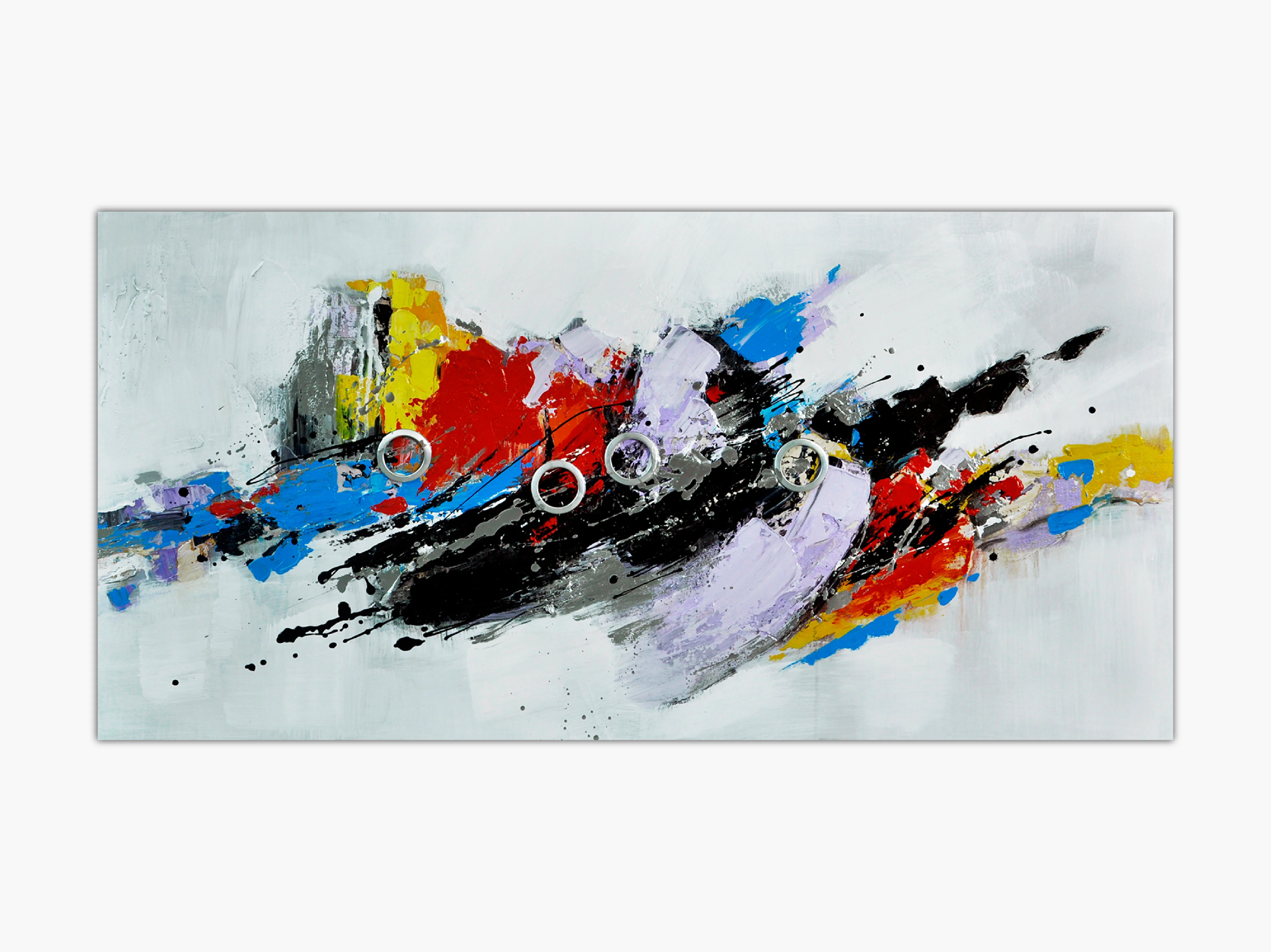 Bike rush Abstarct Art