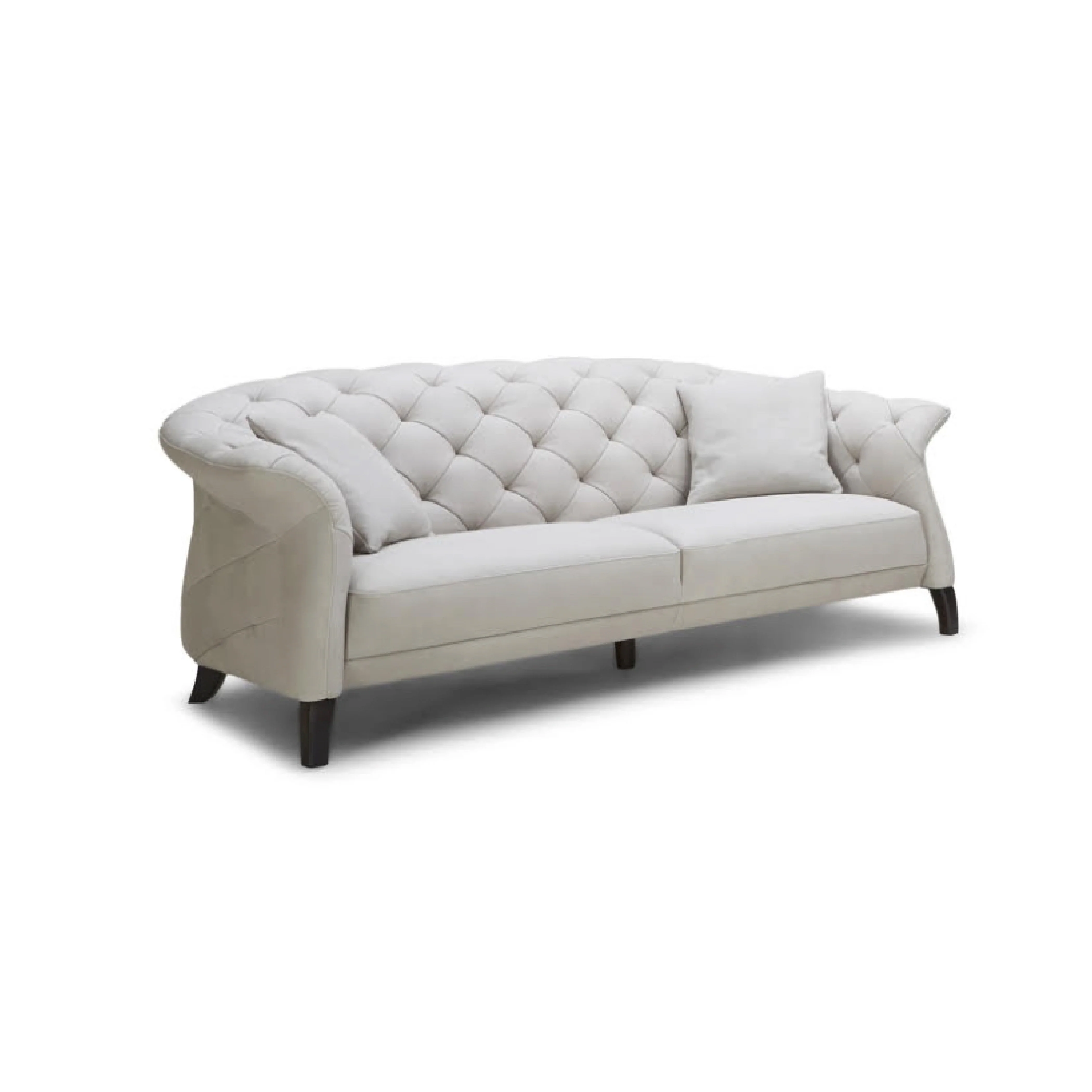 Brixton Chesterfield Leather Sofa – Tufted Design - Image 11