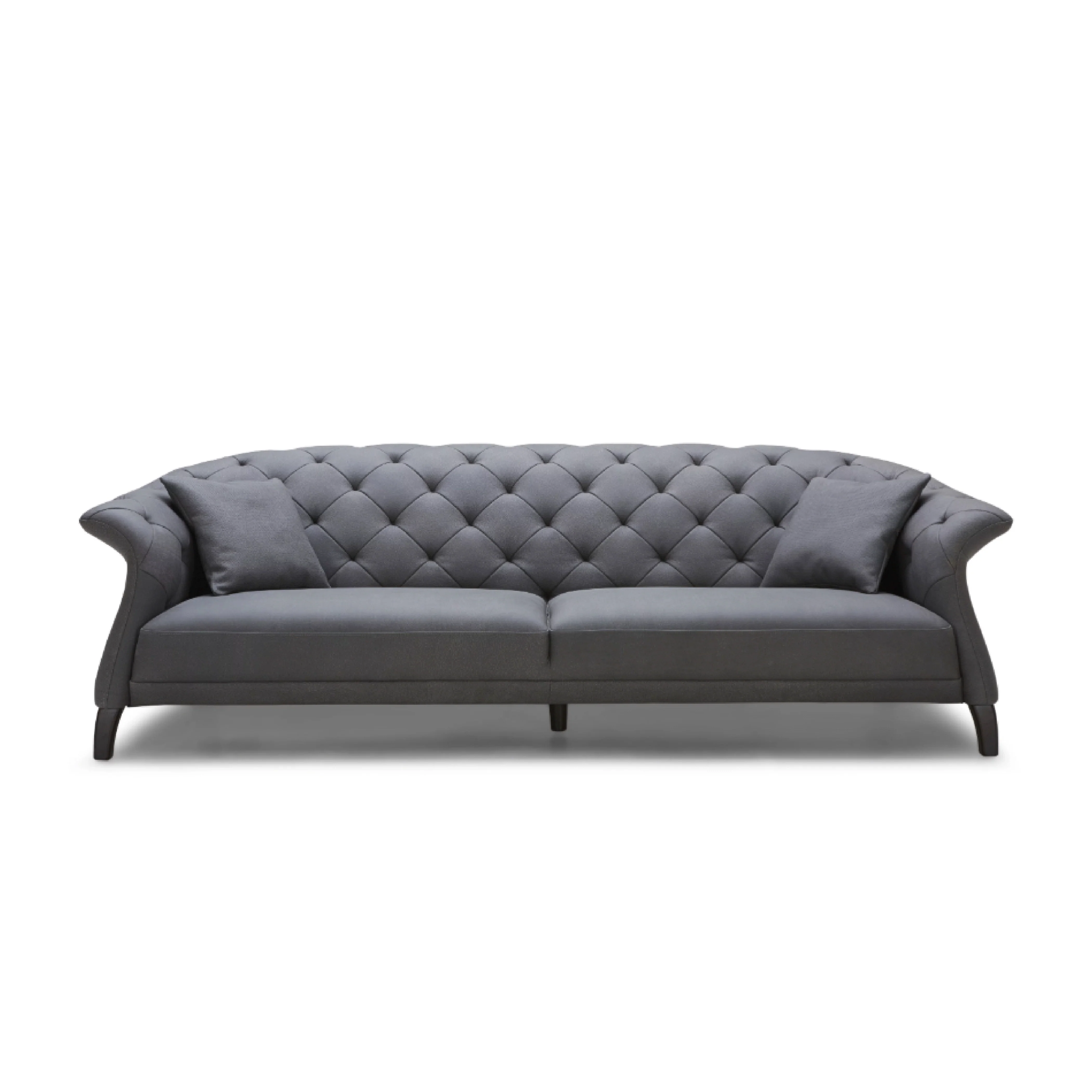 Brixton Chesterfield Leather Sofa – Tufted Design - Image 12