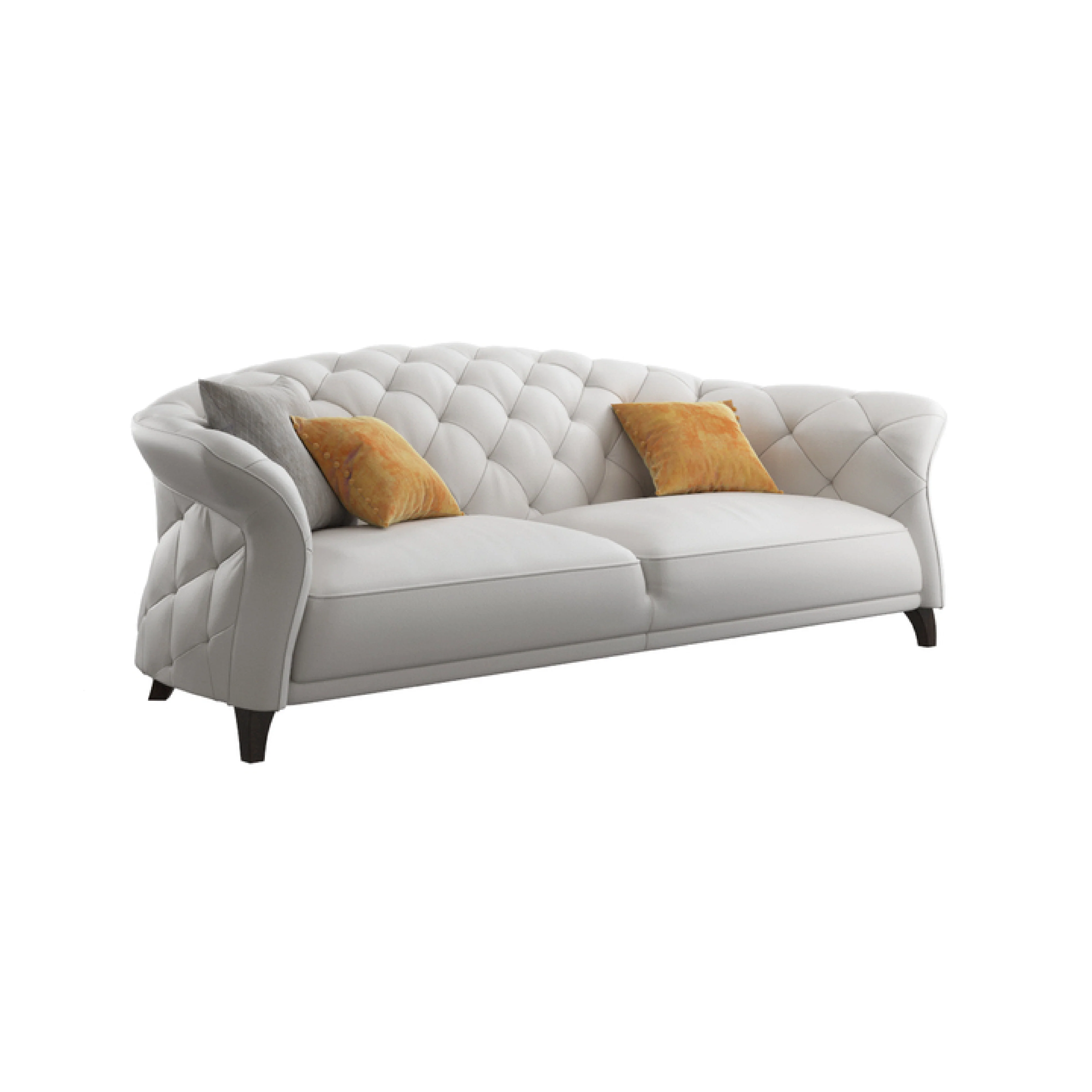 Brixton Chesterfield Leather Sofa – Tufted Design - Image 18