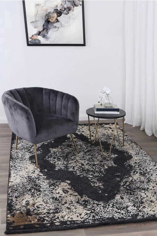 Brooklyn  Black Rug - Image 2