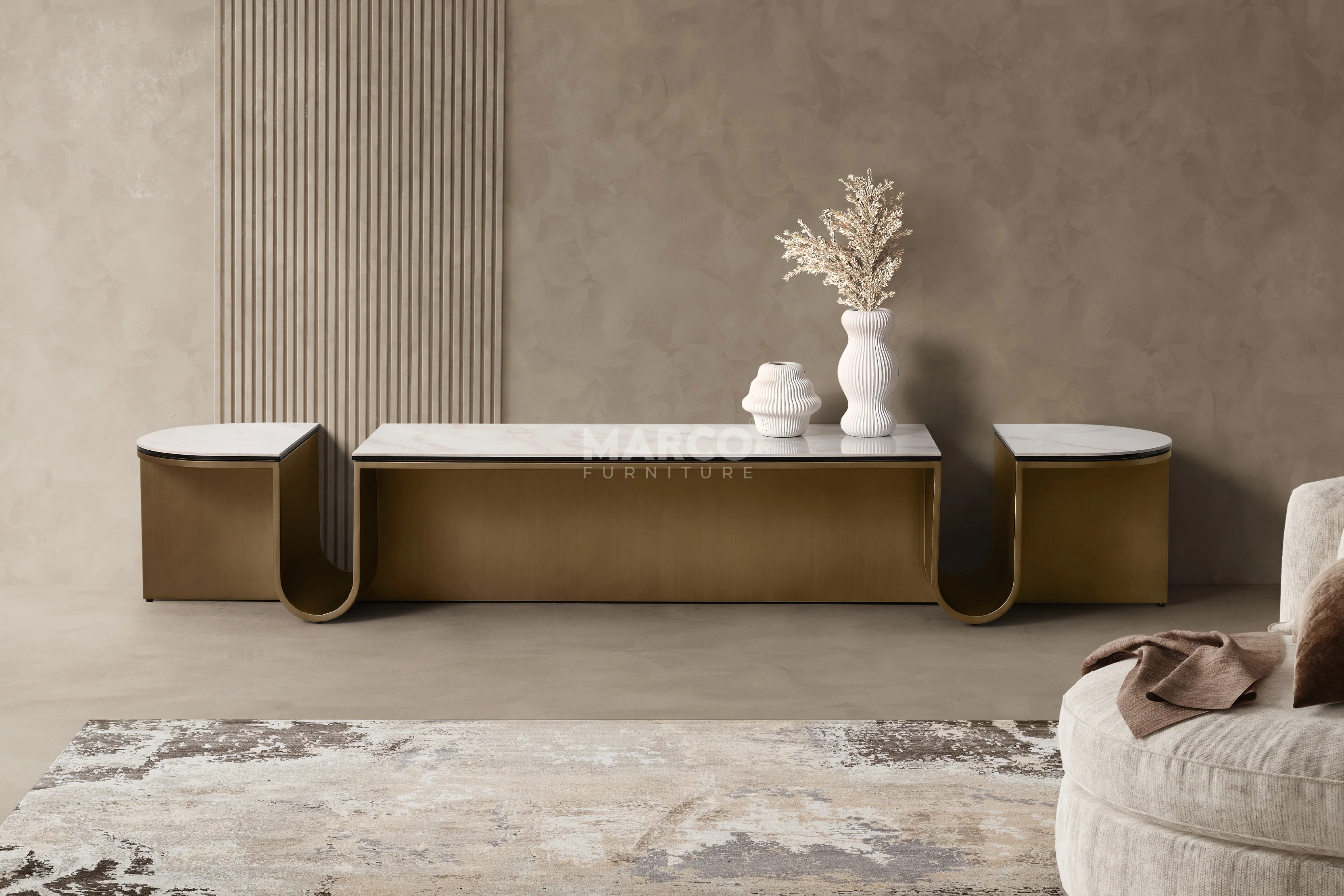 Catalina Sintered Stone TV Cabinet β Modern TV Stand - Image 2