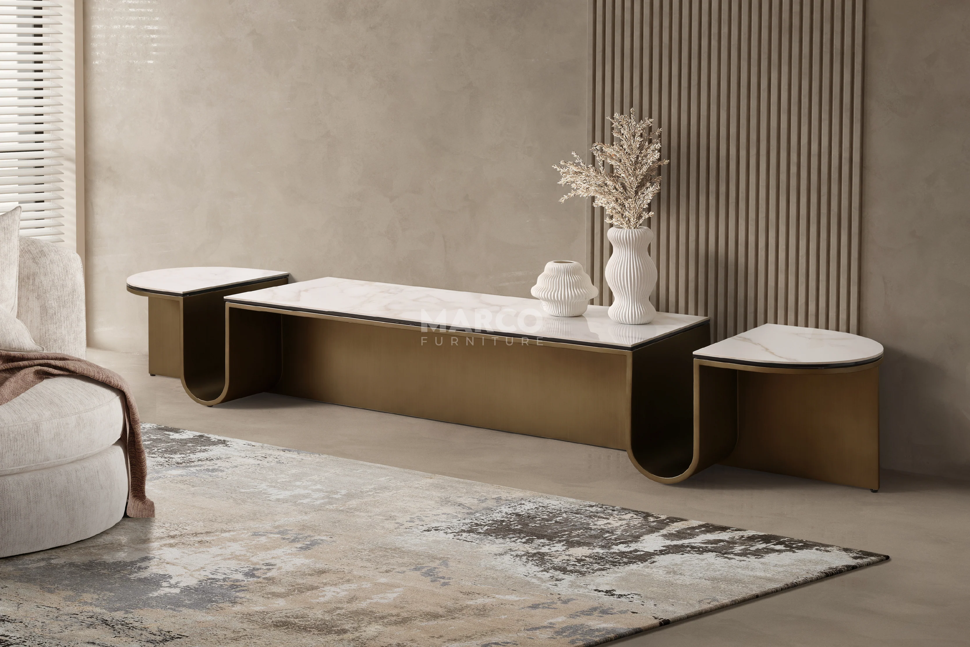 Catalina Sintered Stone TV Cabinet β Modern TV Stand - Image 3