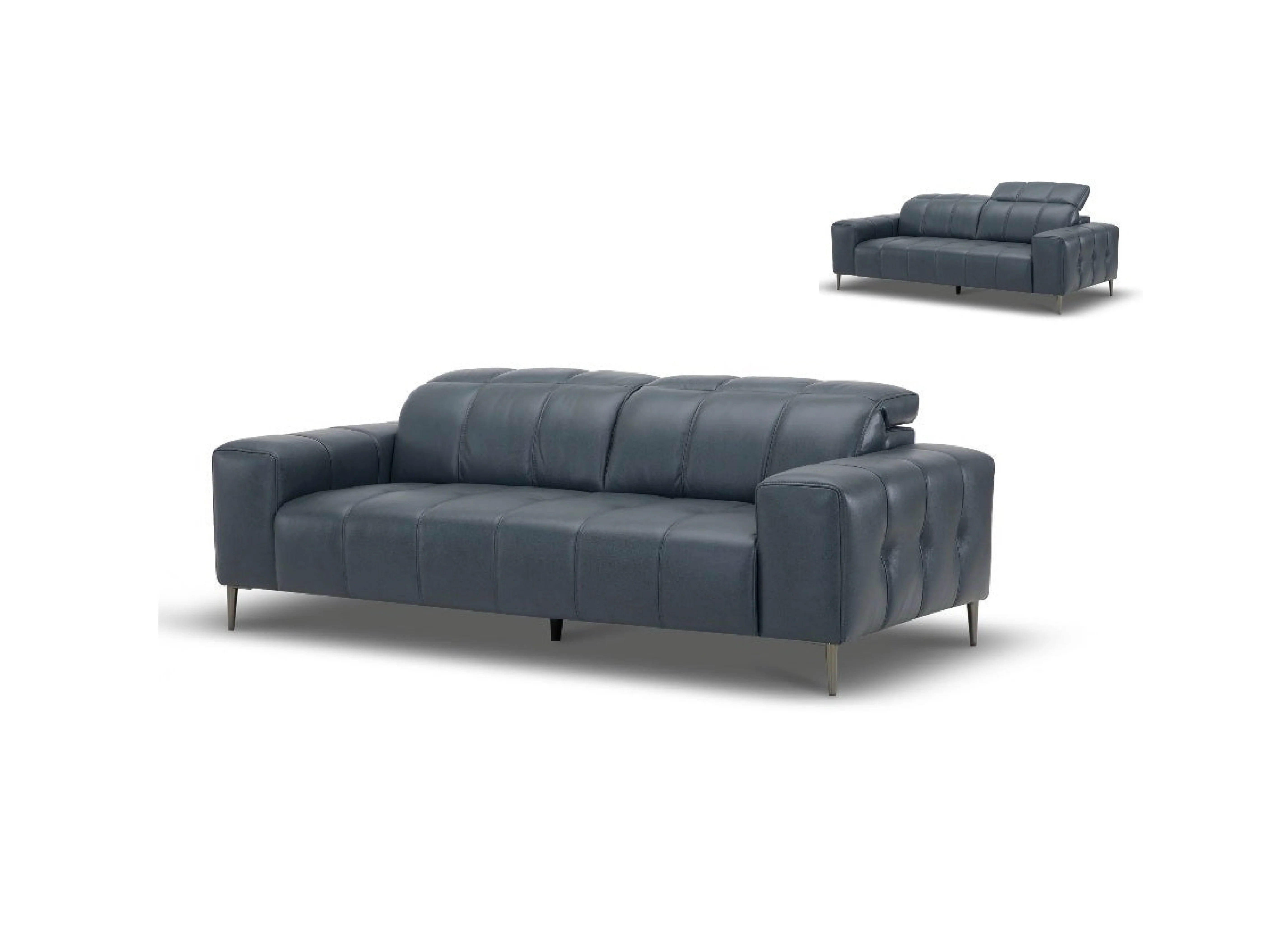 Chelsea Leather Lounge – Premium Leather Sofa - Image 3
