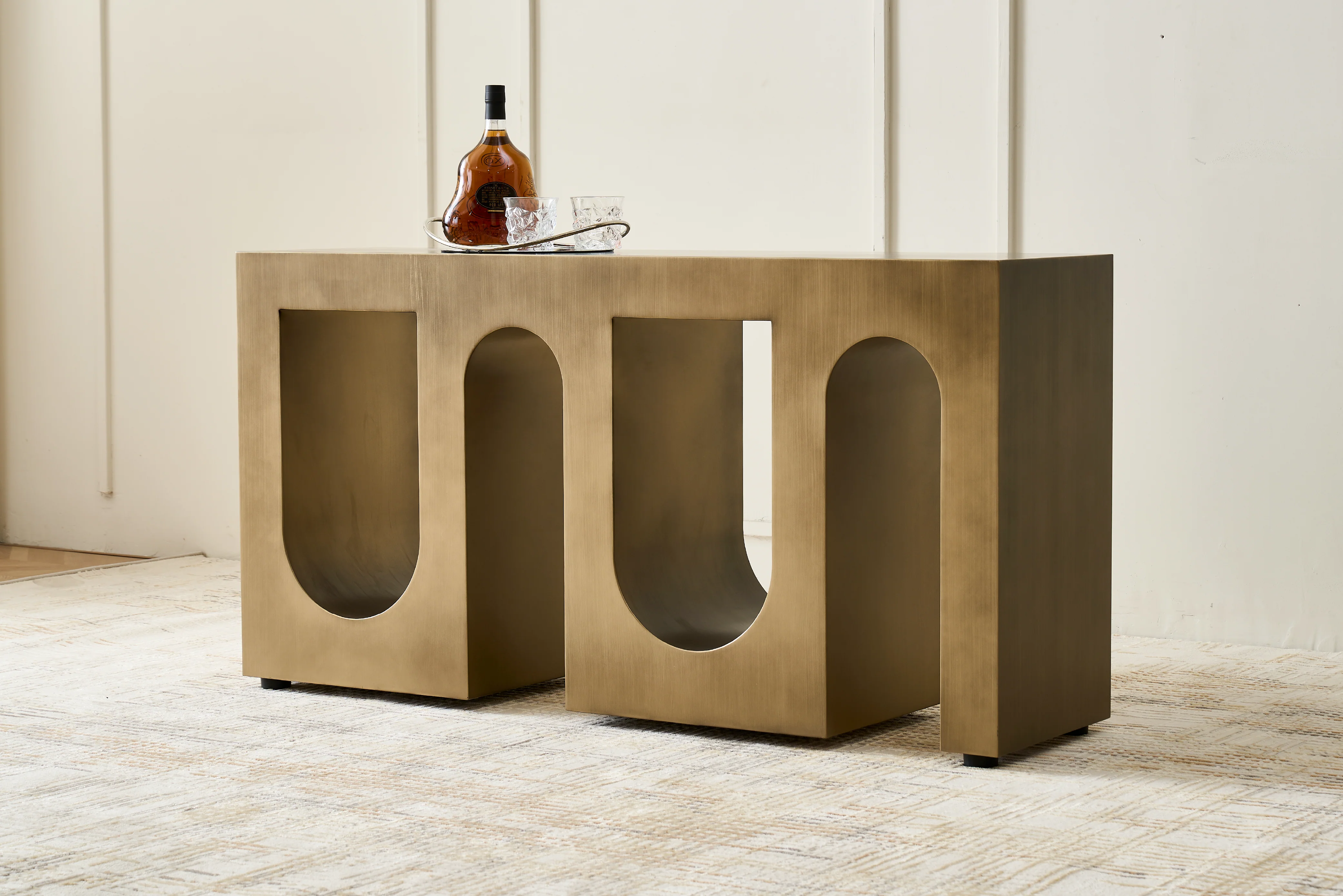 Dublin Metal Console Table