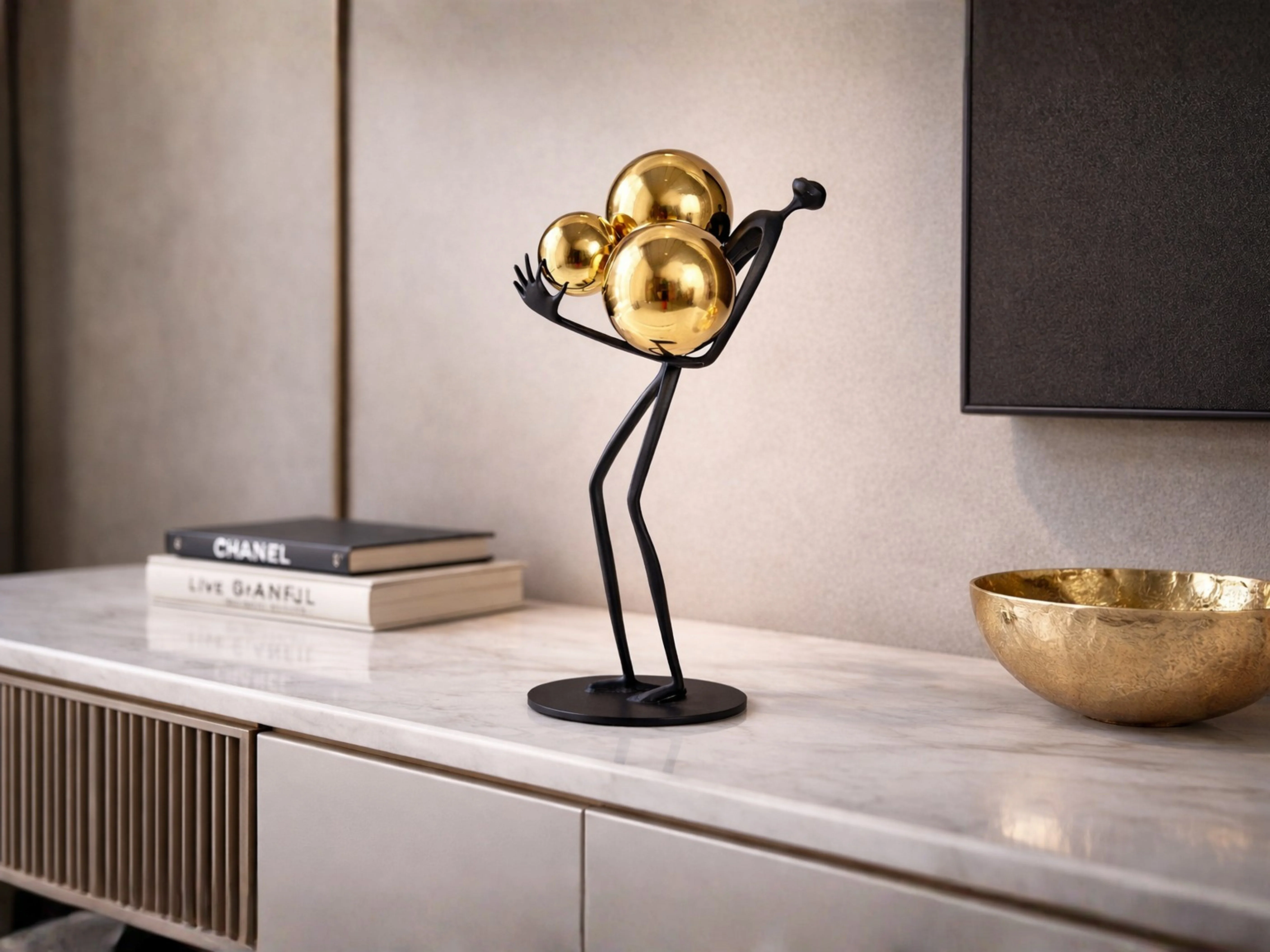 Echo Abstract Figurine β Decorative Table Sculpture - Image 2