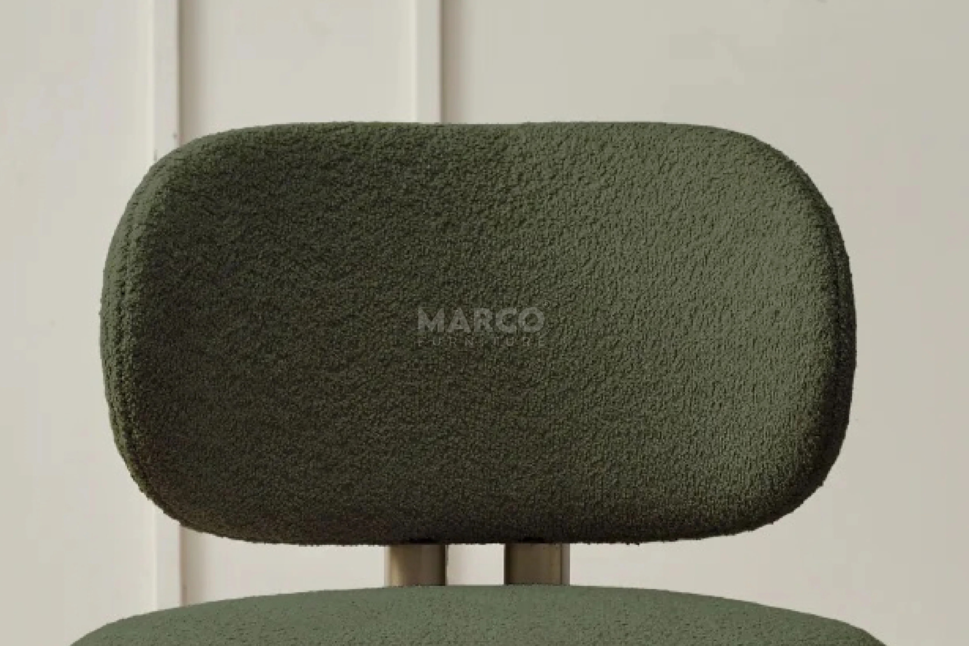 Floki Armless Dining Chair ā Modern Boucle Kitchen Chair - Image 5