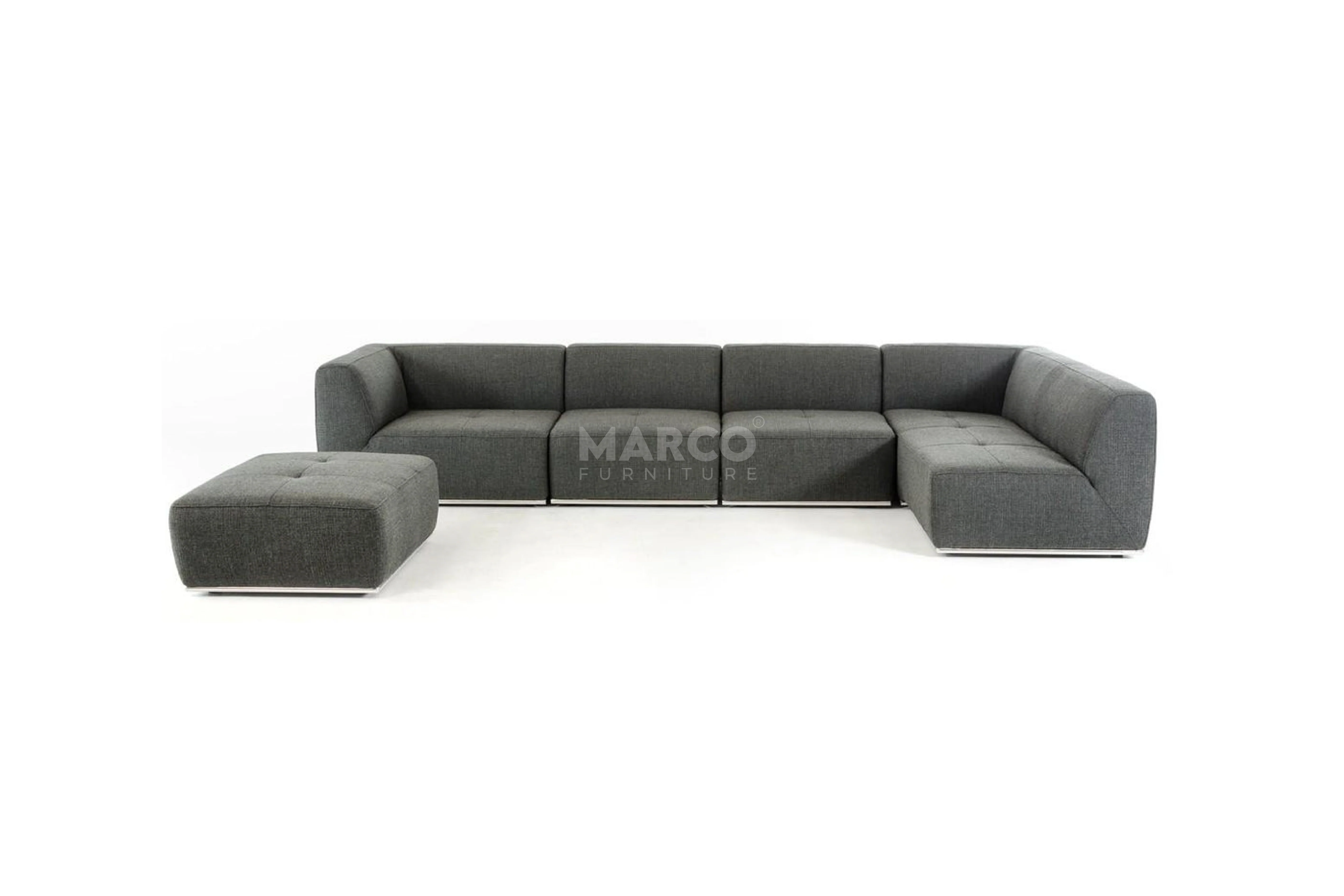 Florence Modular Lounge Sofa ā Low Profile Sectional with Ottoman - Image 10