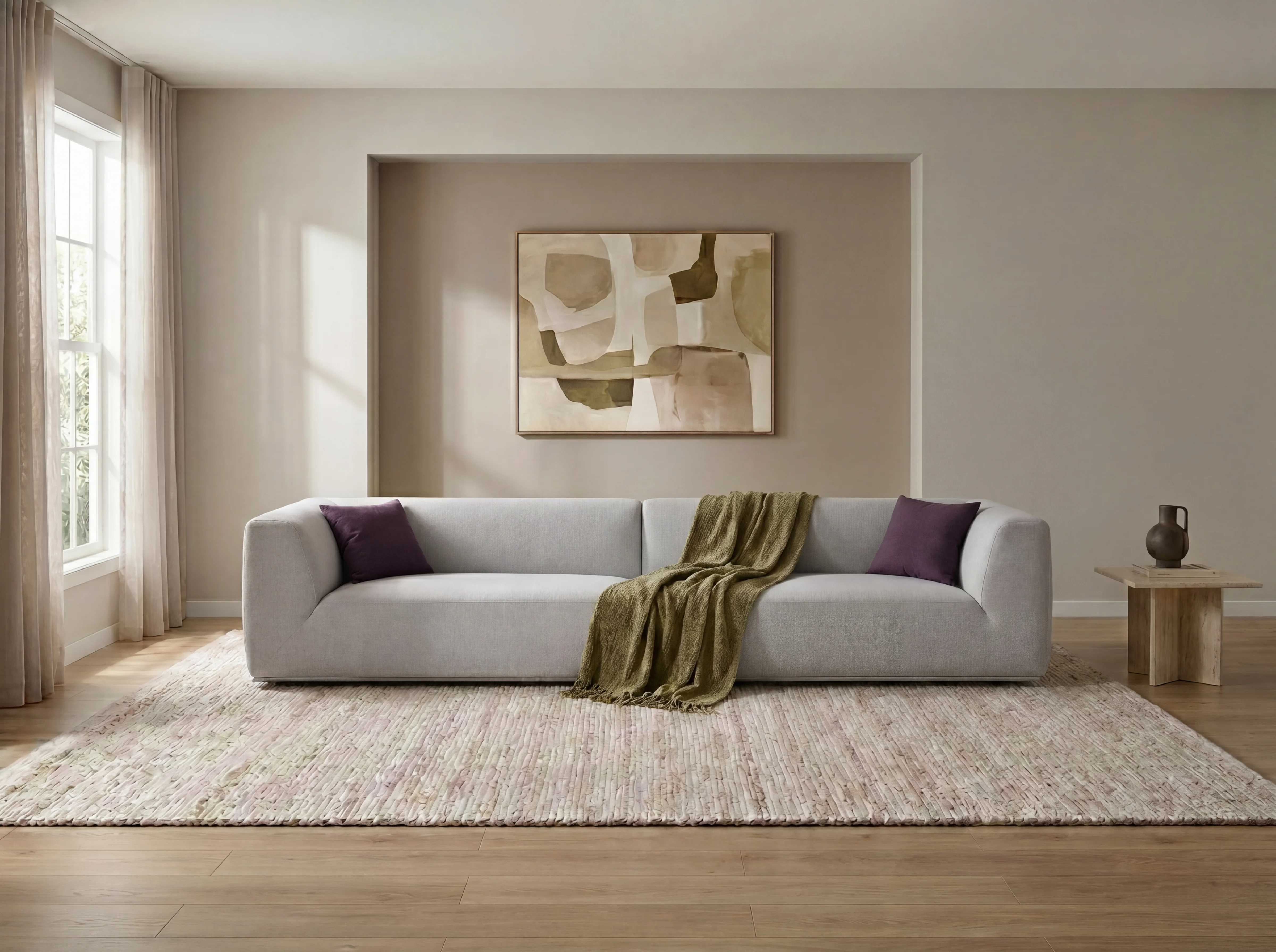 Florence Modular Lounge Sofa ā Low Profile Sectional with Ottoman - Image 5