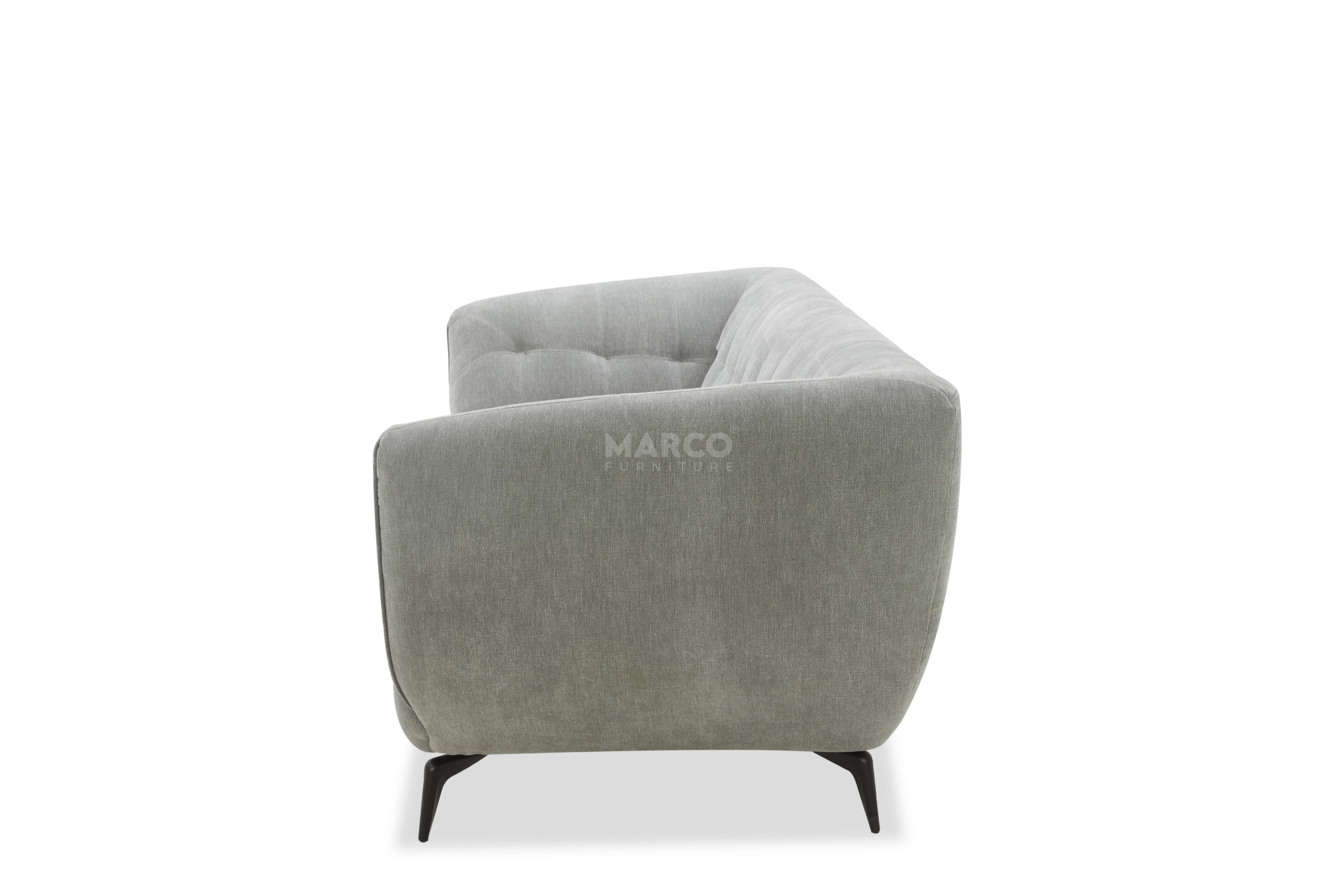 Gloria Velvet Chesterfield Sofa β Modern Velvet Couch - Image 11