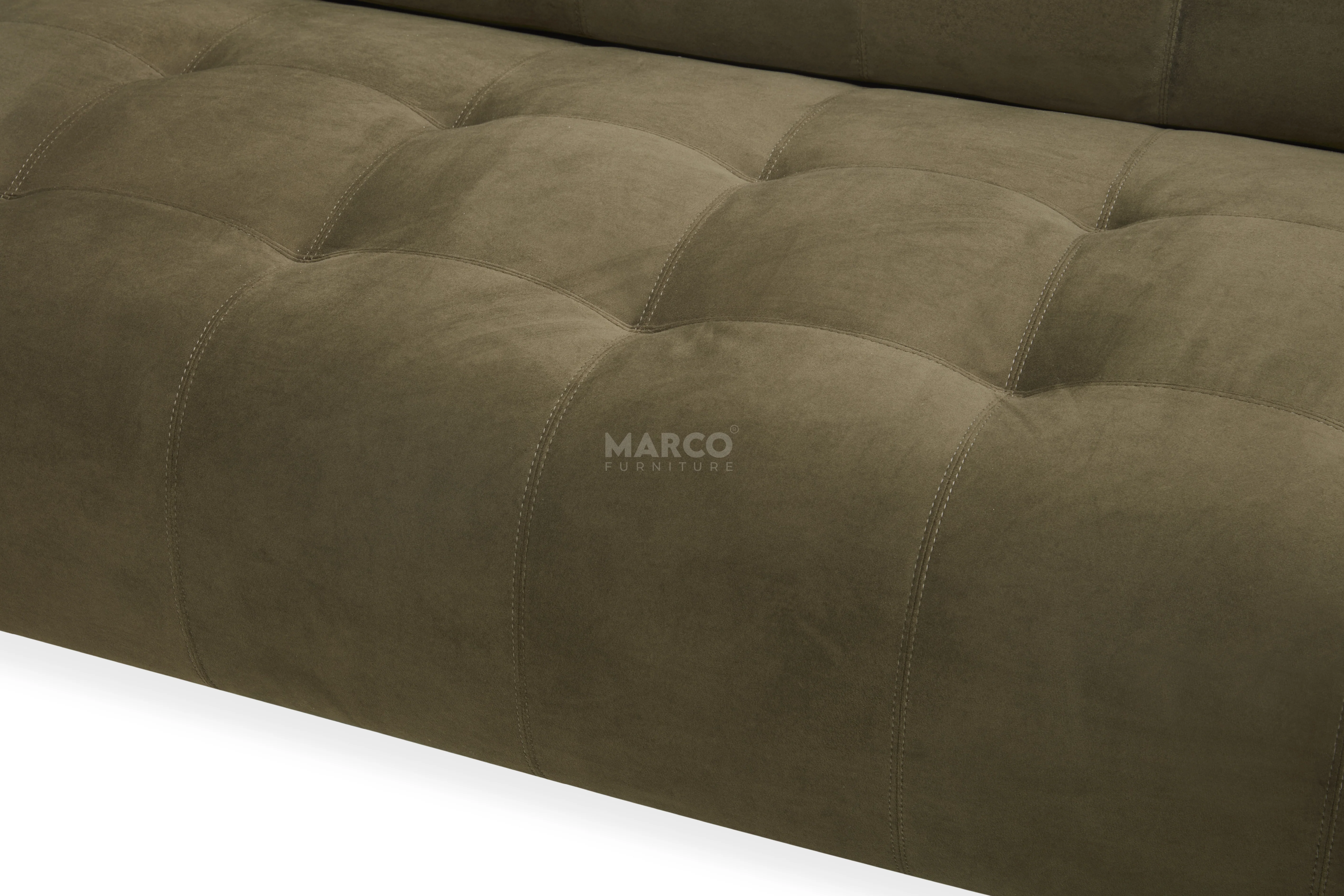 Gloria Velvet Chesterfield Sofa β Modern Velvet Couch - Image 13