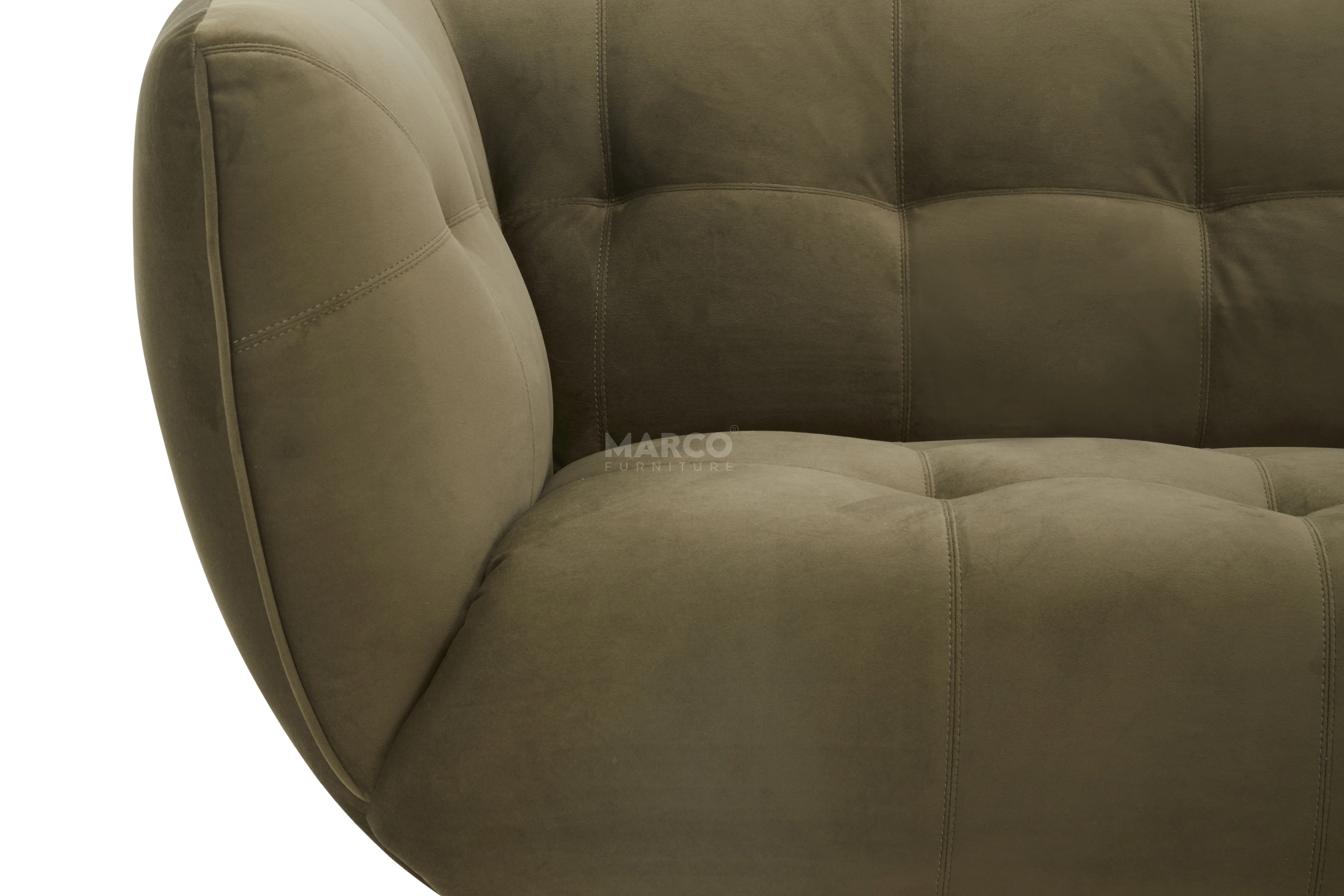 Gloria Velvet Chesterfield Sofa β Modern Velvet Couch - Image 17