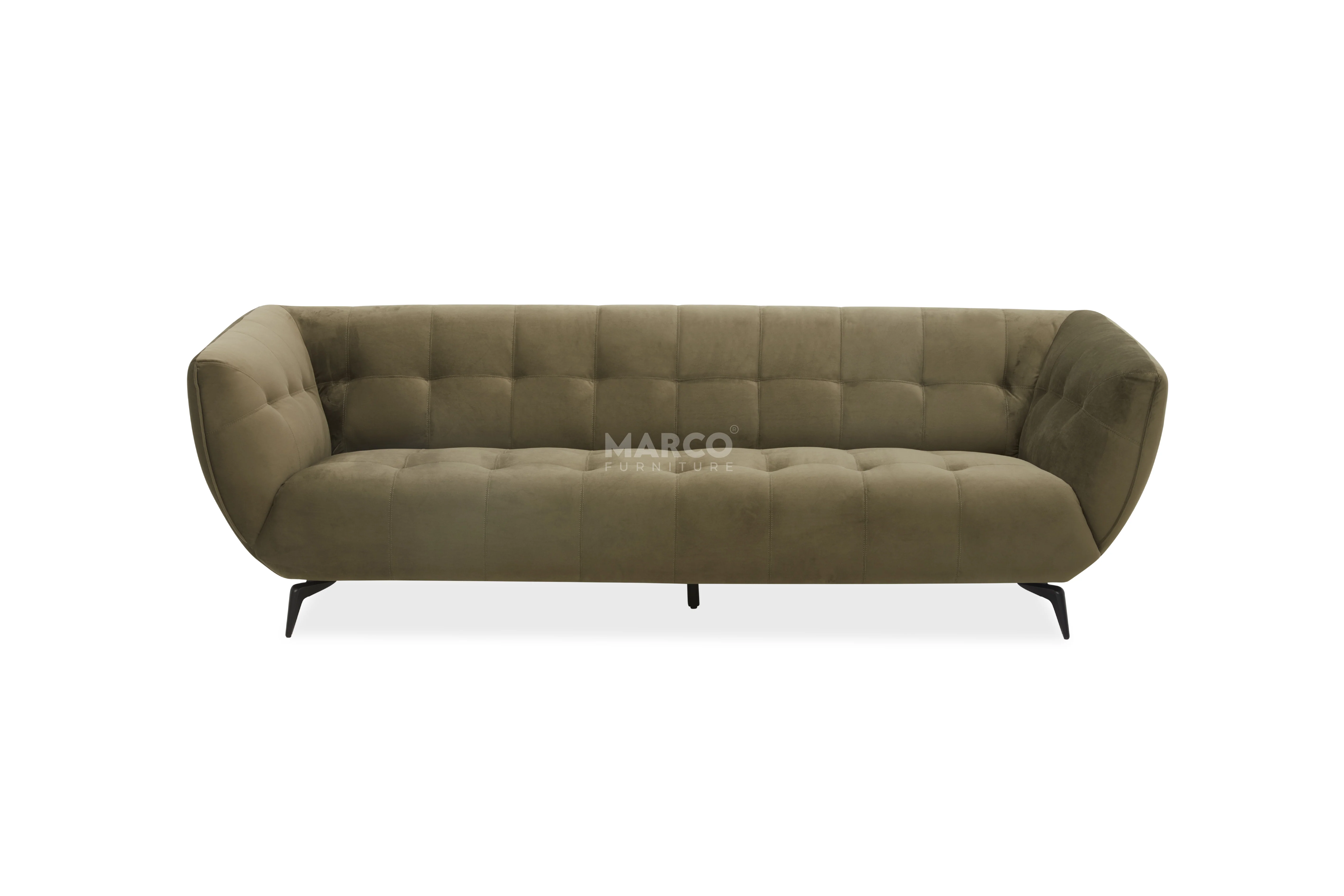 Gloria Velvet Chesterfield Sofa β Modern Velvet Couch - Image 6