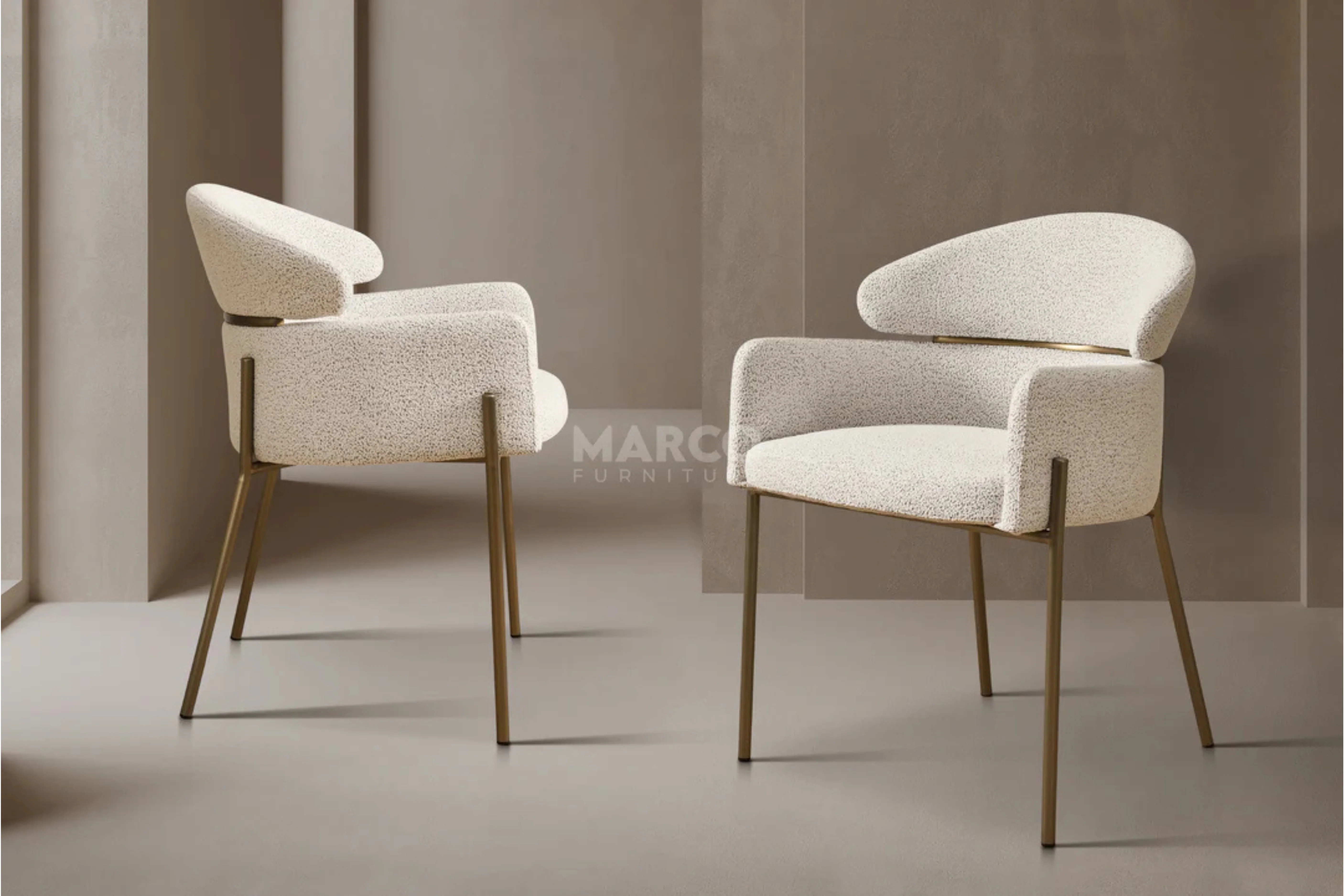 Hallie Leather Dining Chair - Image 2