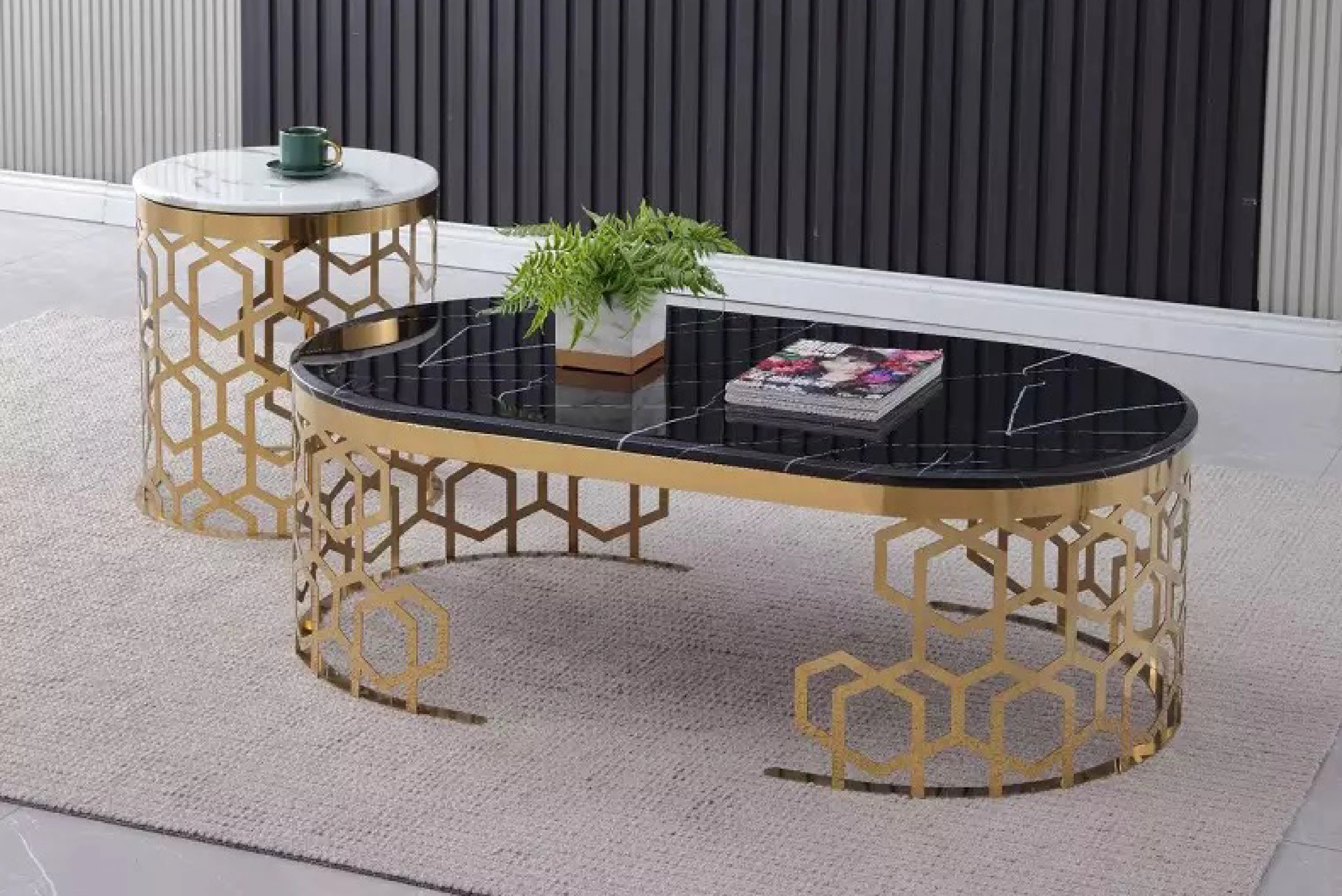 Harper Cage Accent Table - Image 3