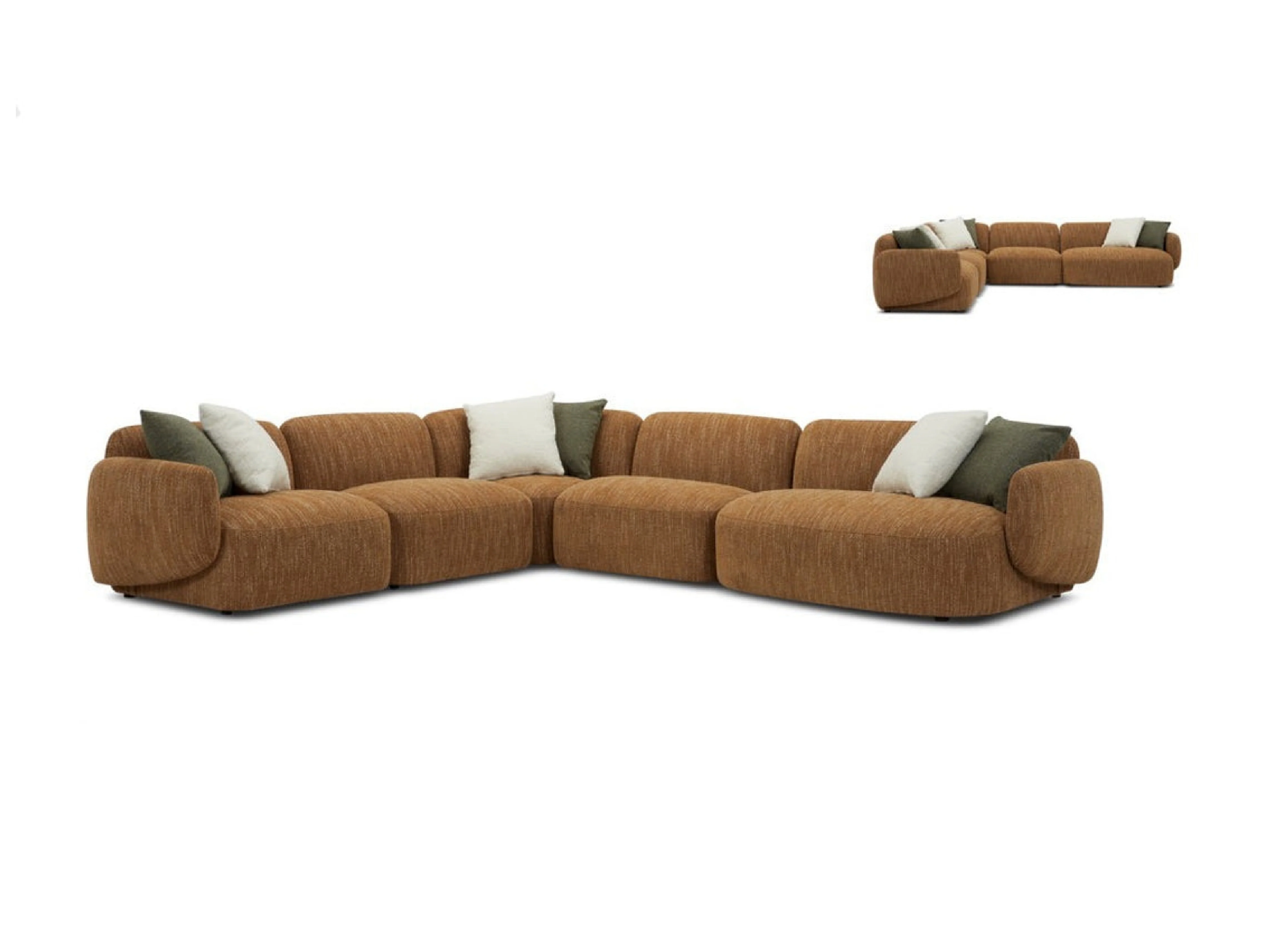 La Scala Modular Sectional Sofa – Deep Seat Lounge with Plush Arms - Image 7