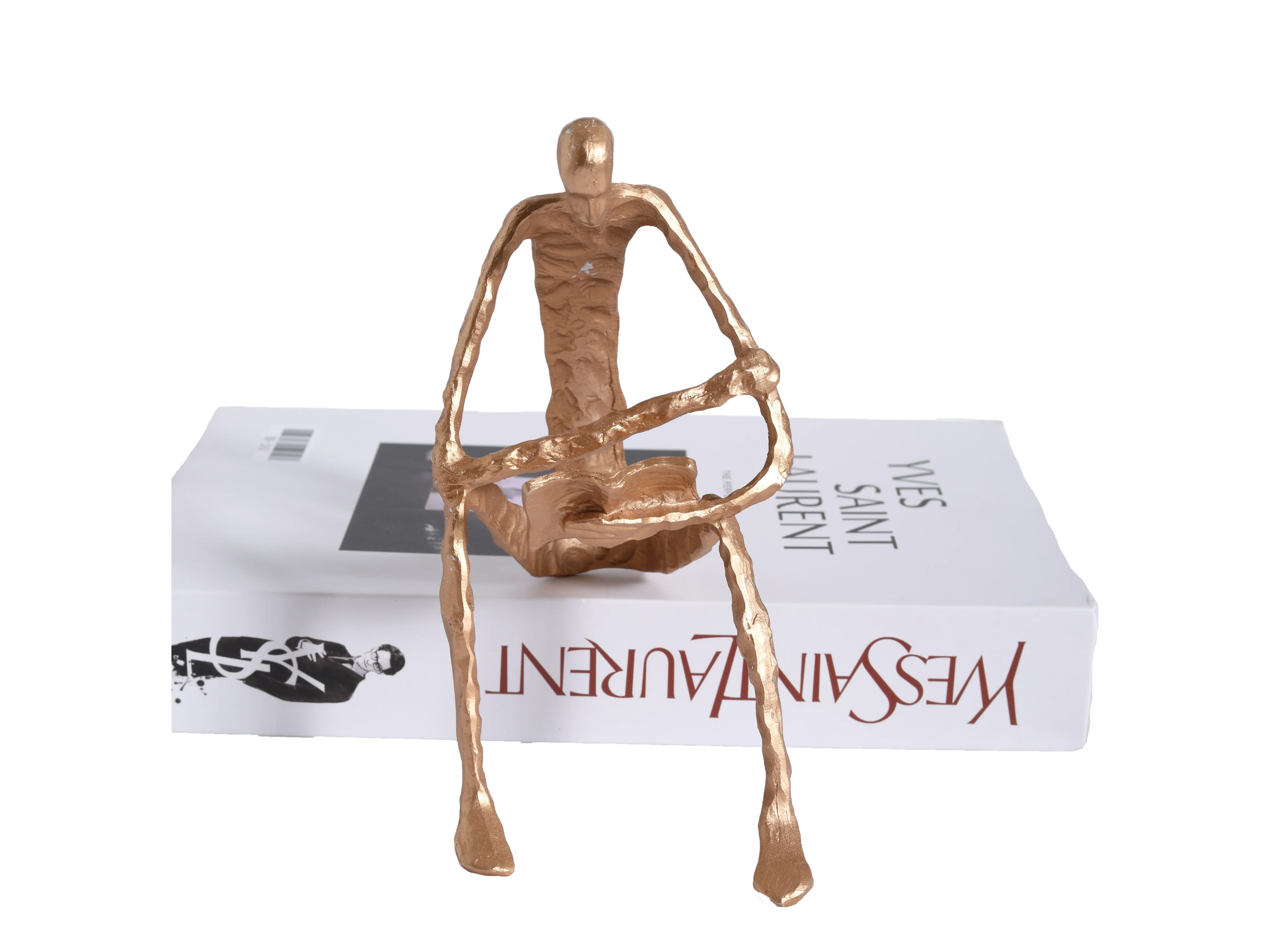 Nora Decorative Figurine β Modern Reading Sculpture - Image 13
