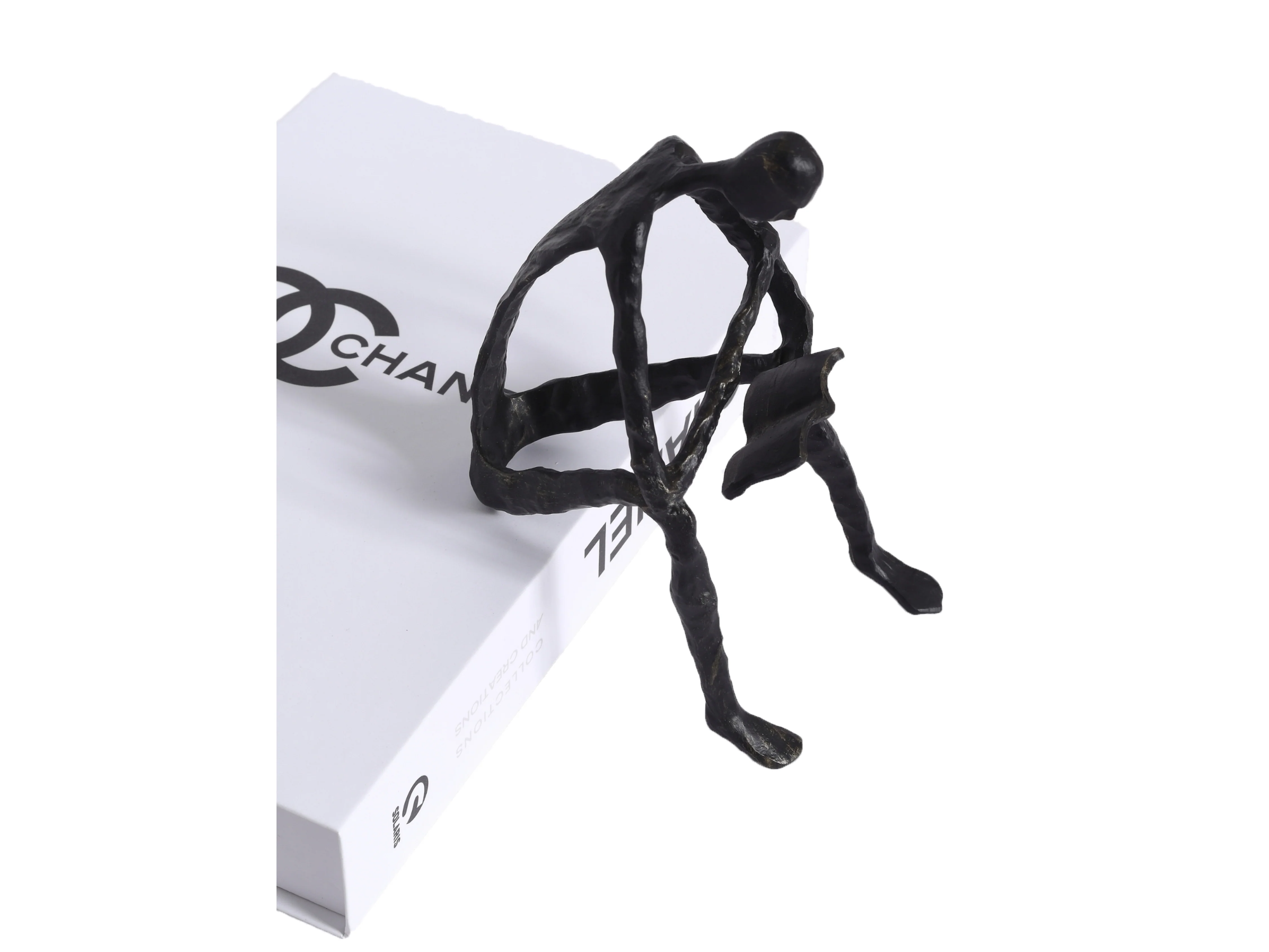 Nora Decorative Figurine β Modern Reading Sculpture - Image 7
