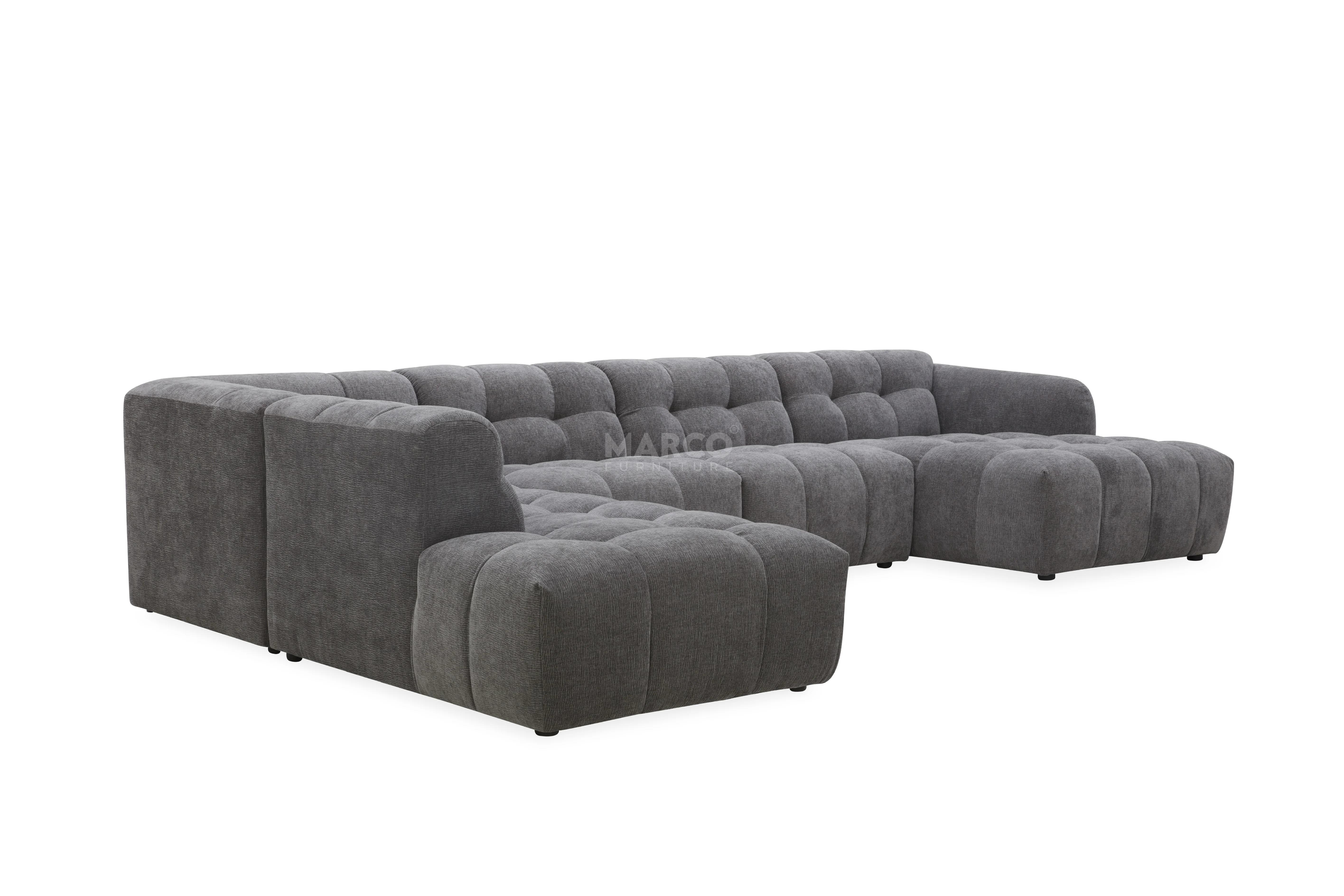Olavia Double Chaise Modular Fabric Lounge β Modern Sectional Lounge Set - Image 14