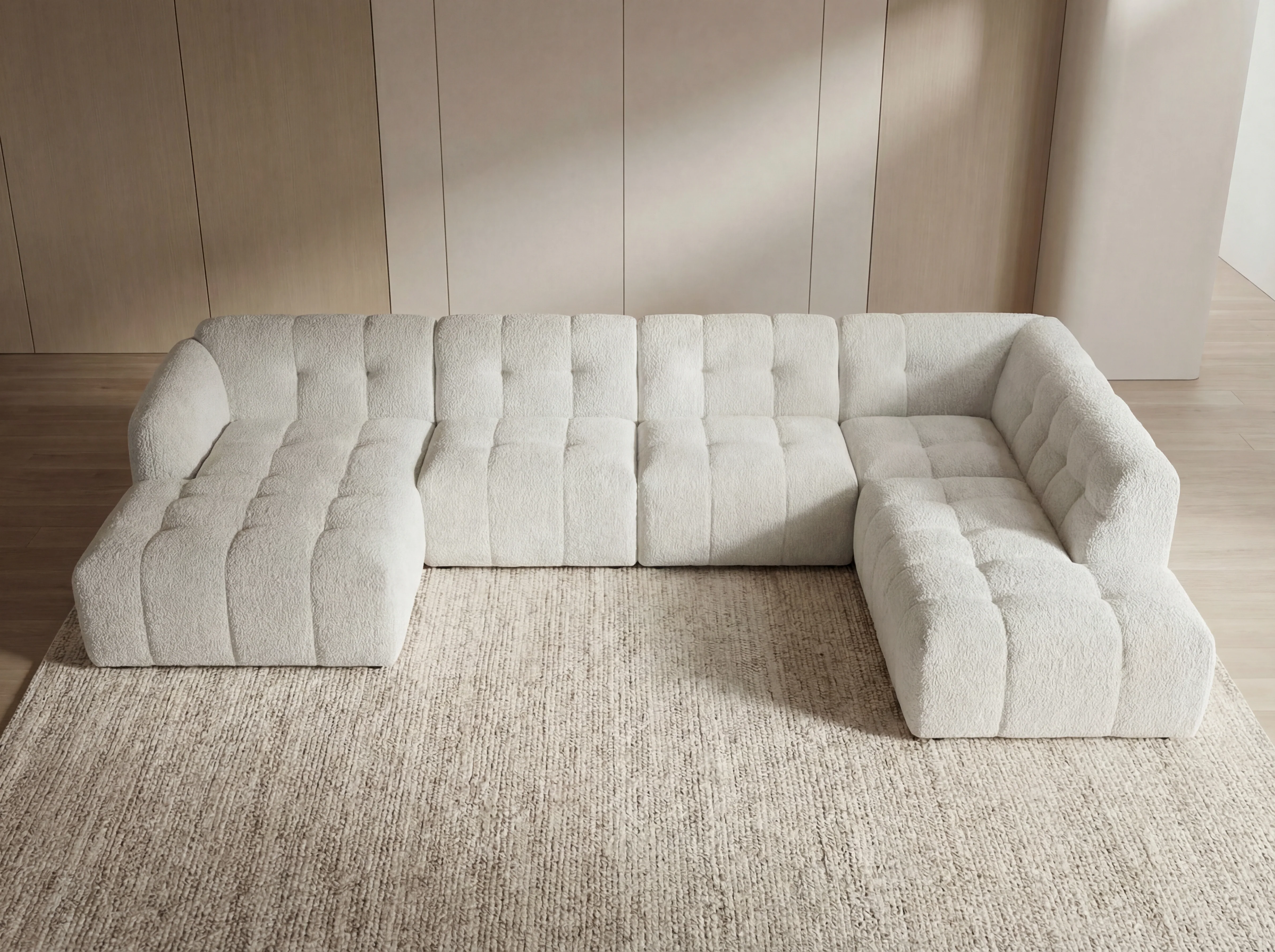 Olavia Double Chaise Modular Fabric Lounge β Modern Sectional Lounge Set - Image 6