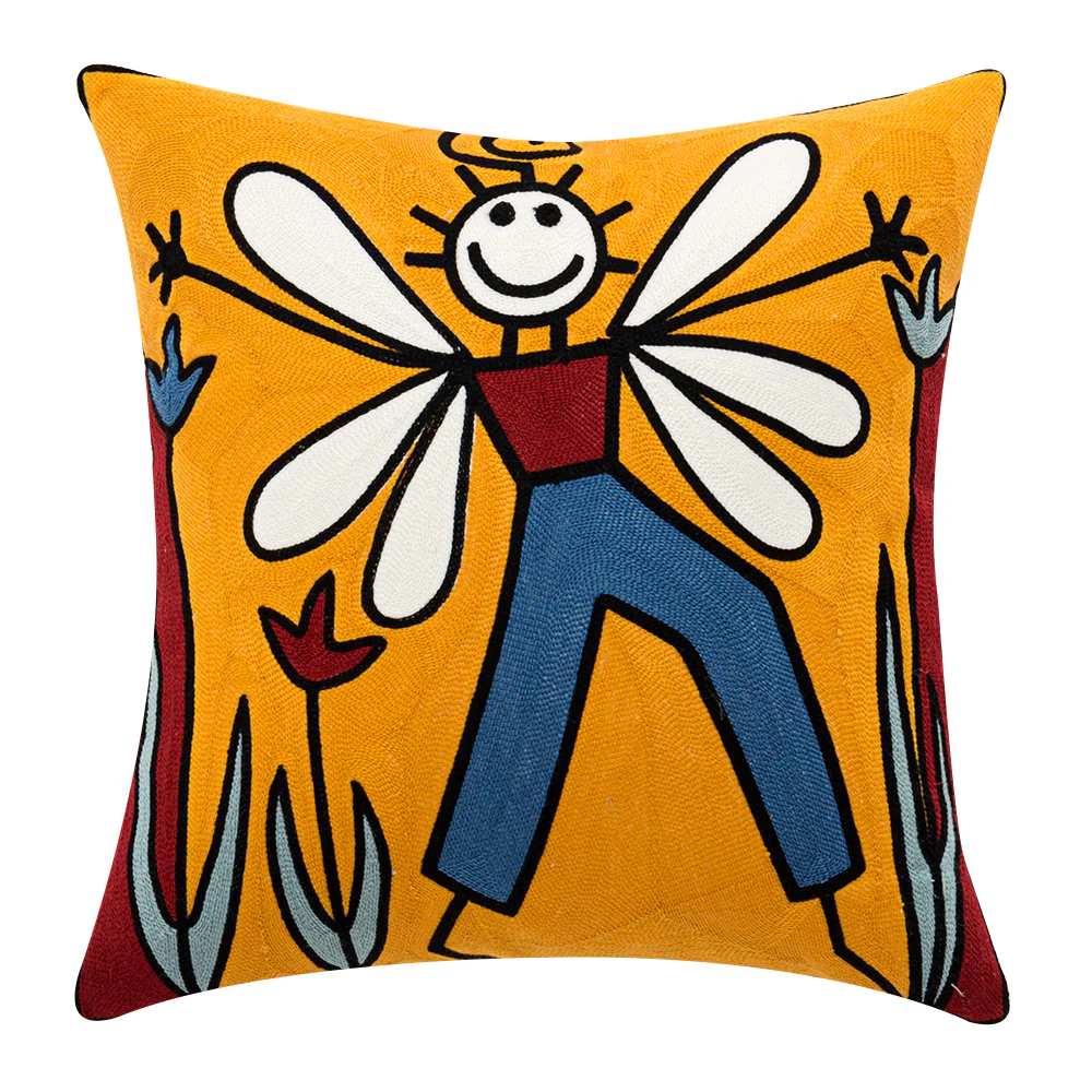 Picasso Inspired Cushions Pillow Covers Abstract Art Embroidered Pillowcases - Image 11