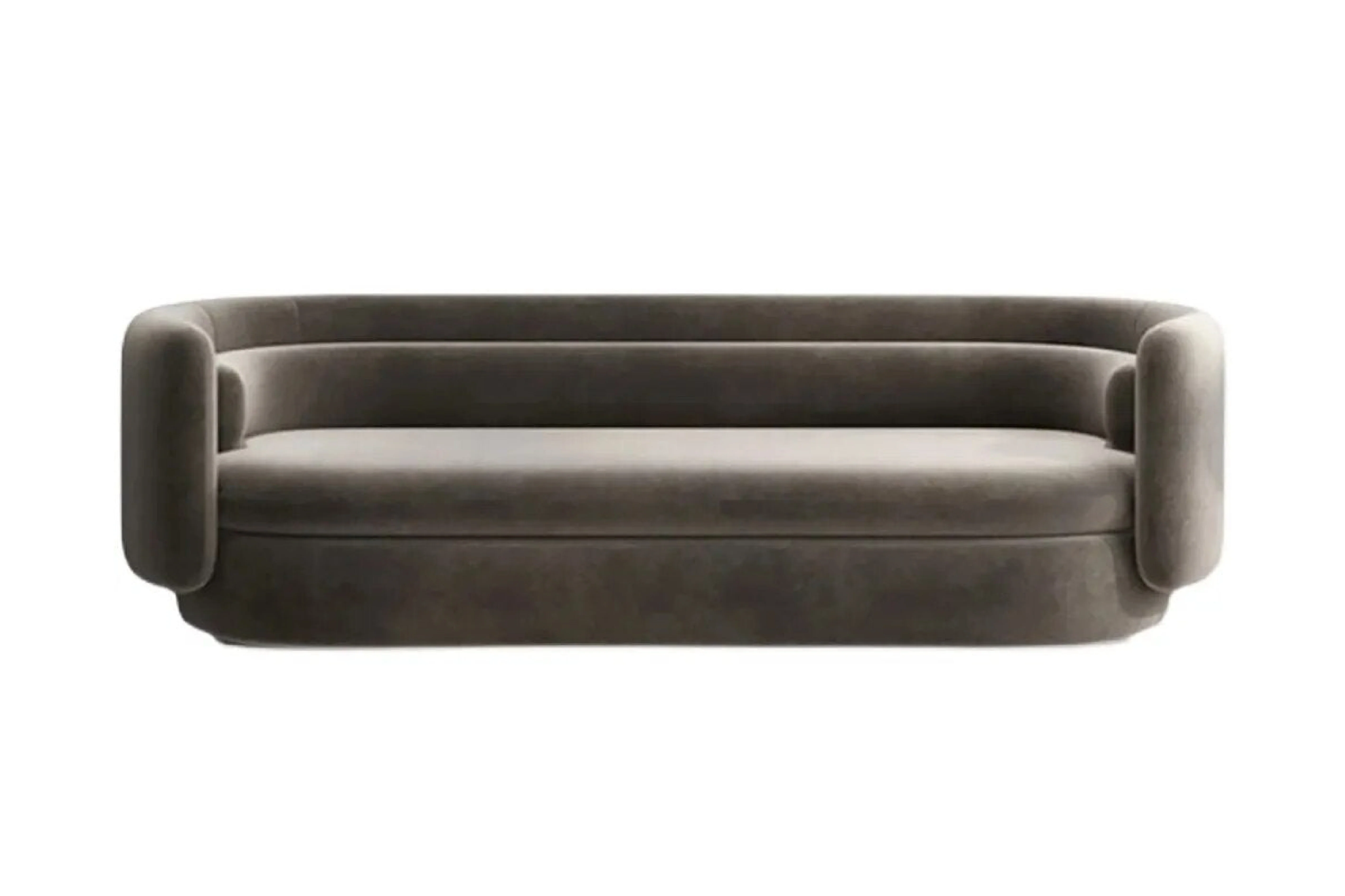 Vesper Velvet Curved Lounge – Modern Designer Sofa - Image 12