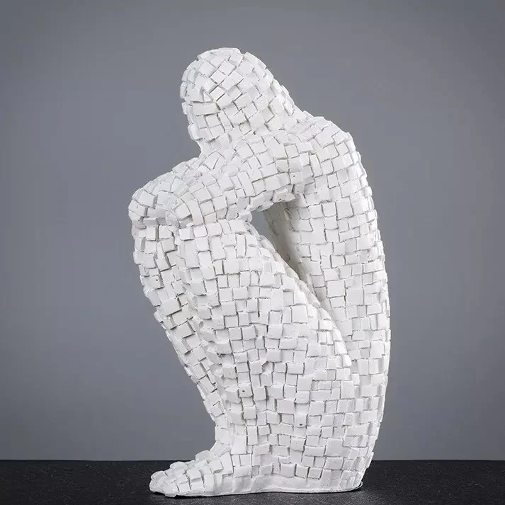 Thinking Man Statue - Image 4