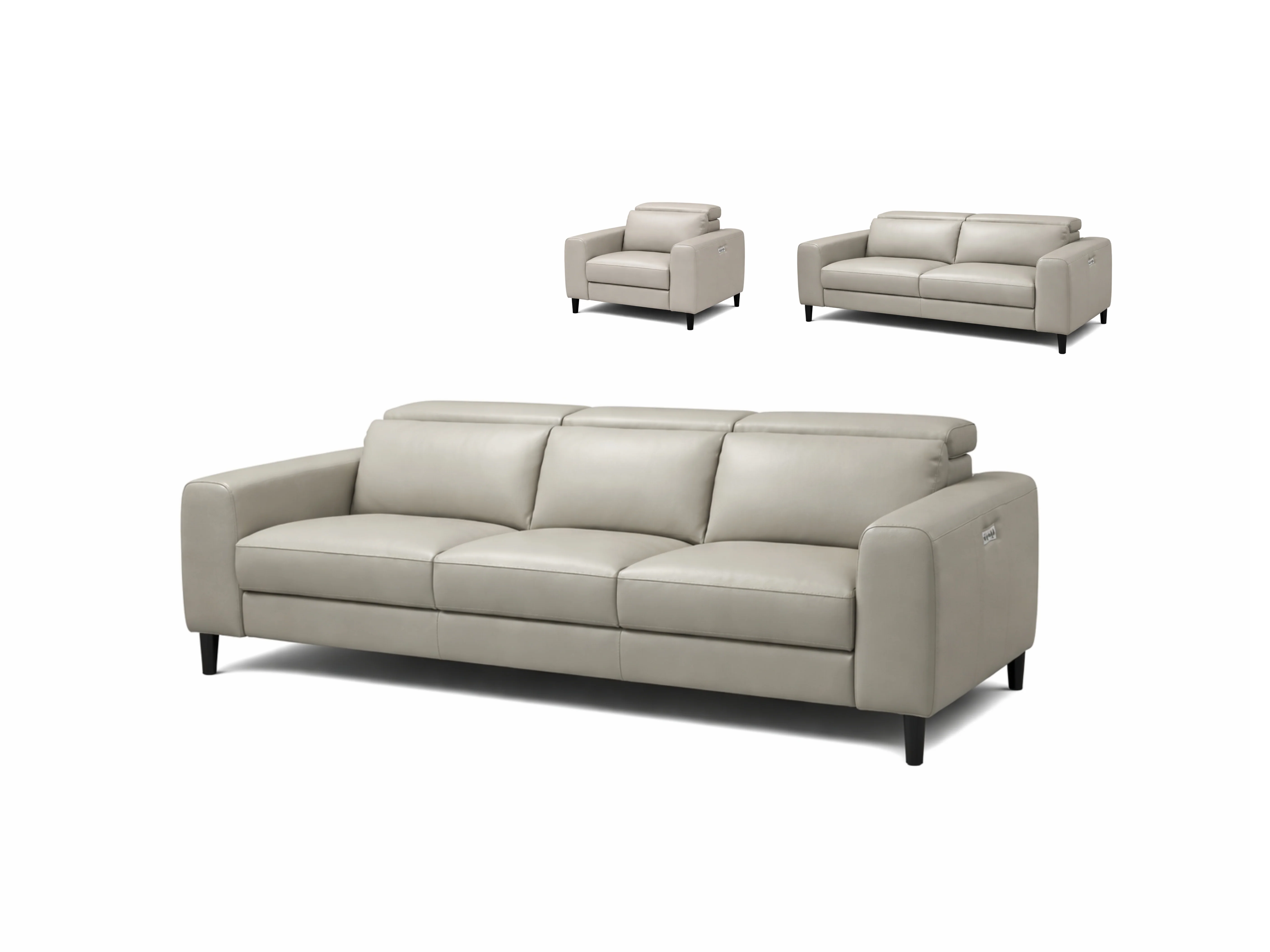 Venue Leather Recliner Lounge – Electric Lounge Sofa Set - Image 4