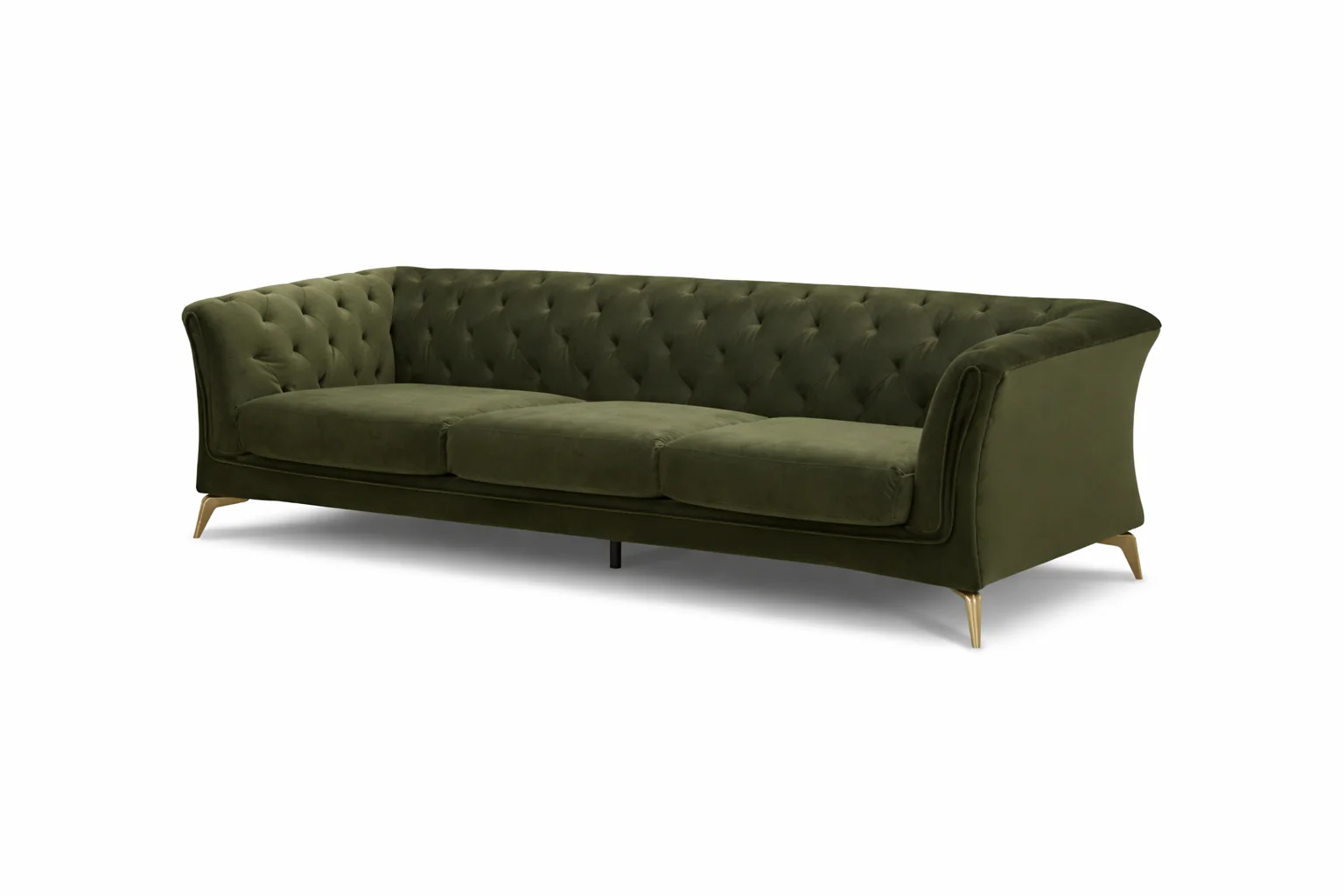Winston Velvet Chesterfield Sofa - Image 6