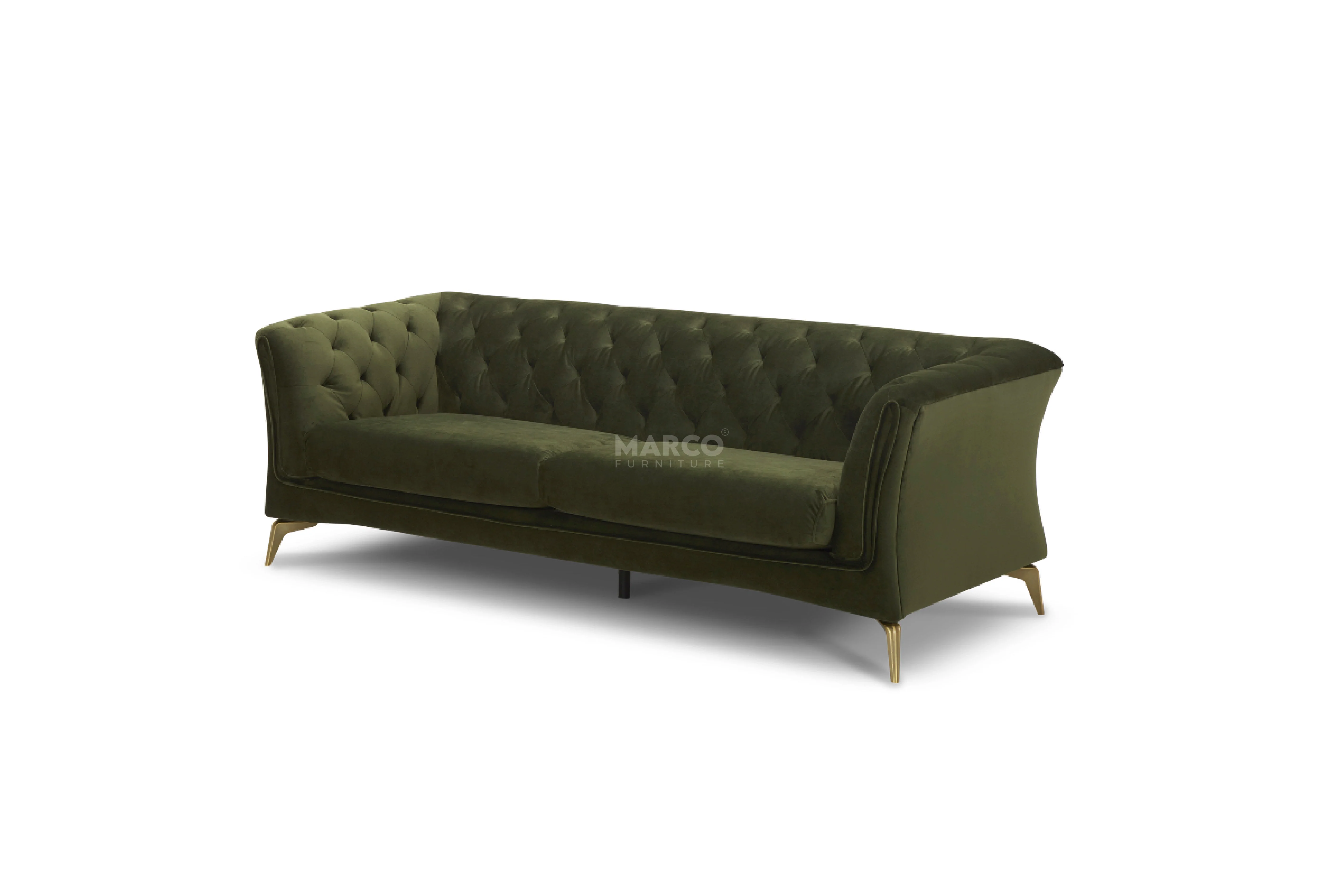 Winston Velvet Chesterfield Sofa - Image 7